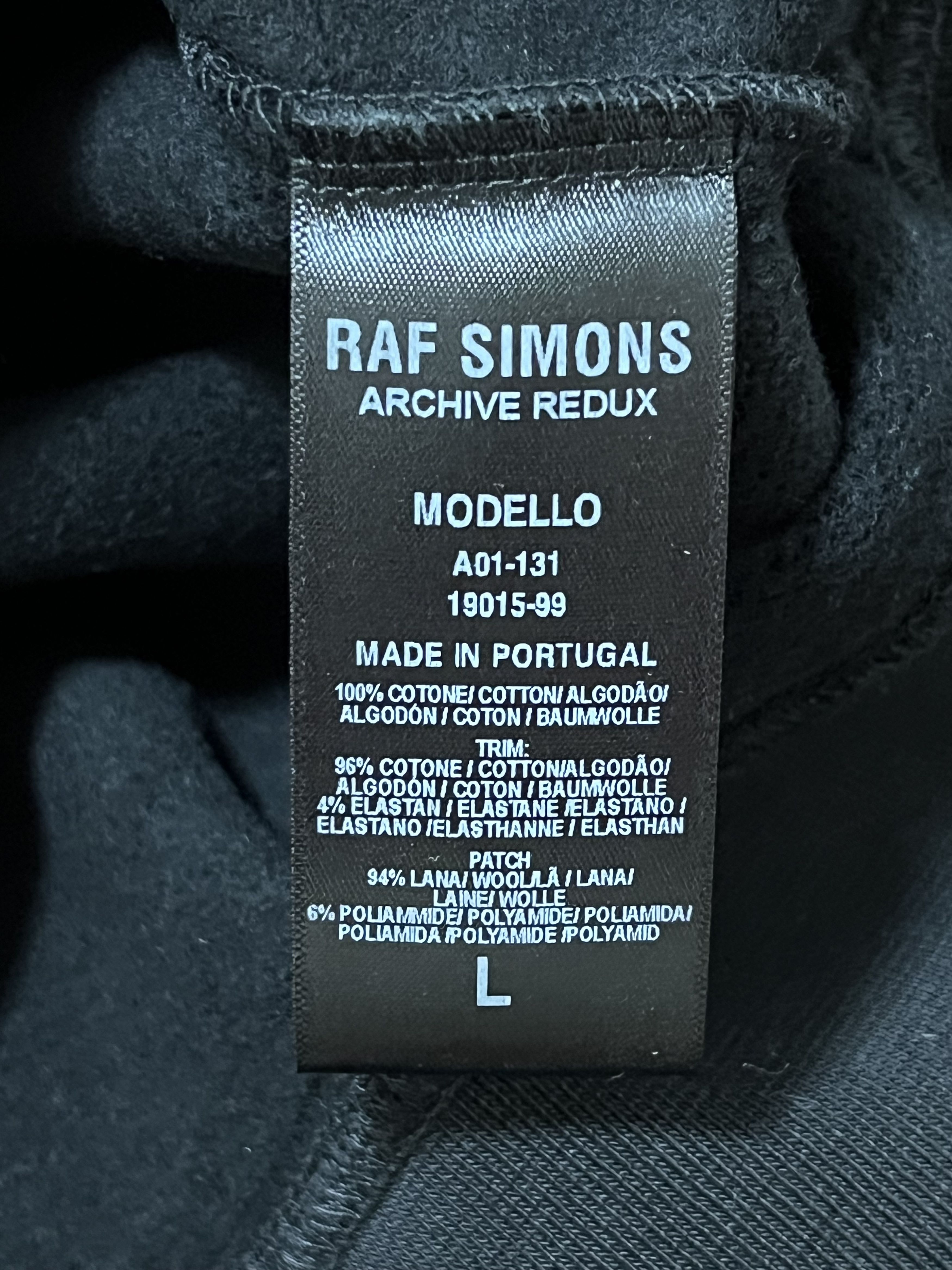 Raf Simons × Sterling Ruby 💚 Raf Simons Redux x Sterling Ruby Sweater With Patches NEW Size US L / EU 52-54 / 3 - 6 Thumbnail