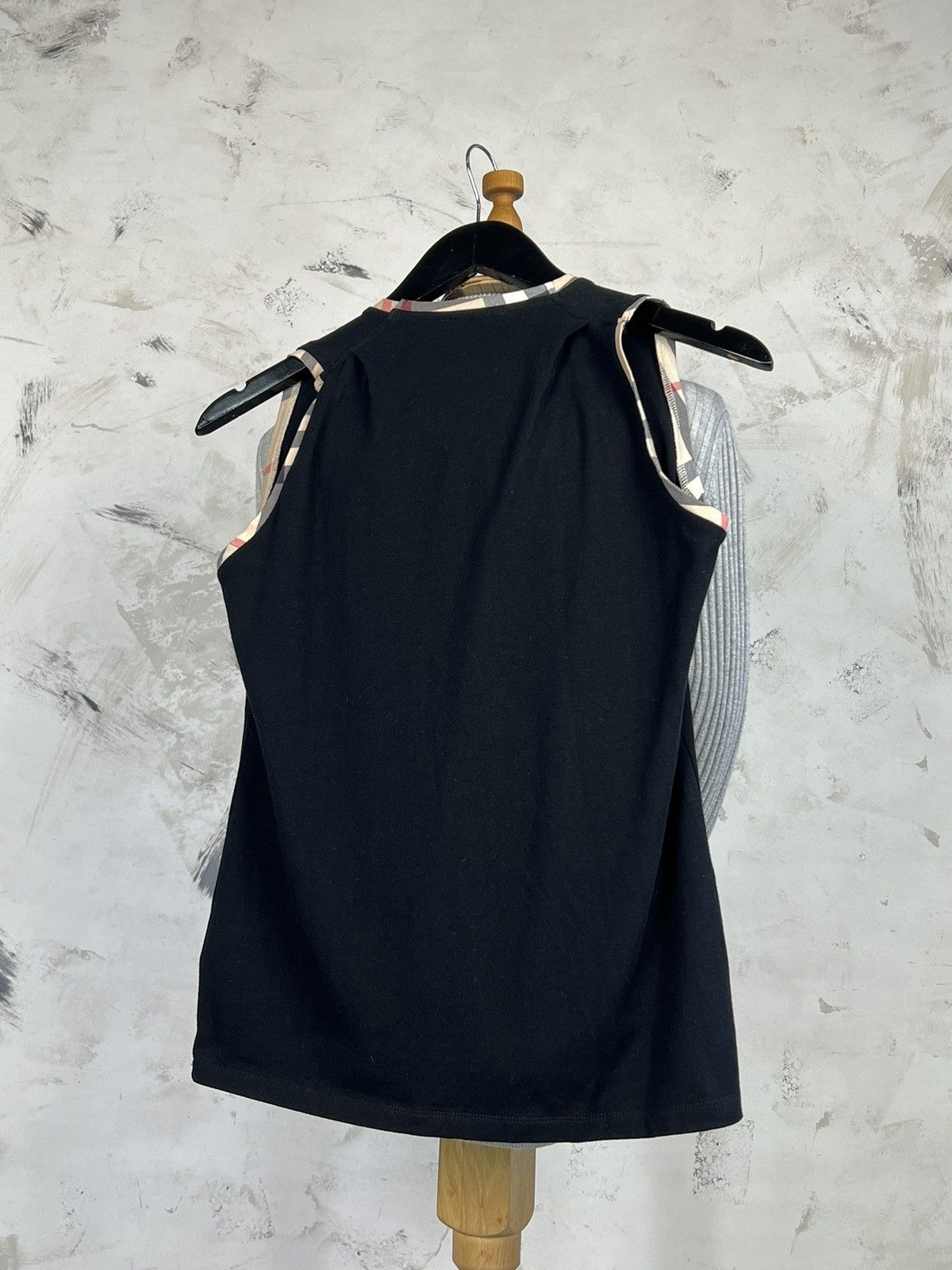 Burberry Vintage Burberry Sleeveless Top Size M - L Size L / US 10 / IT 46 - 4 Thumbnail