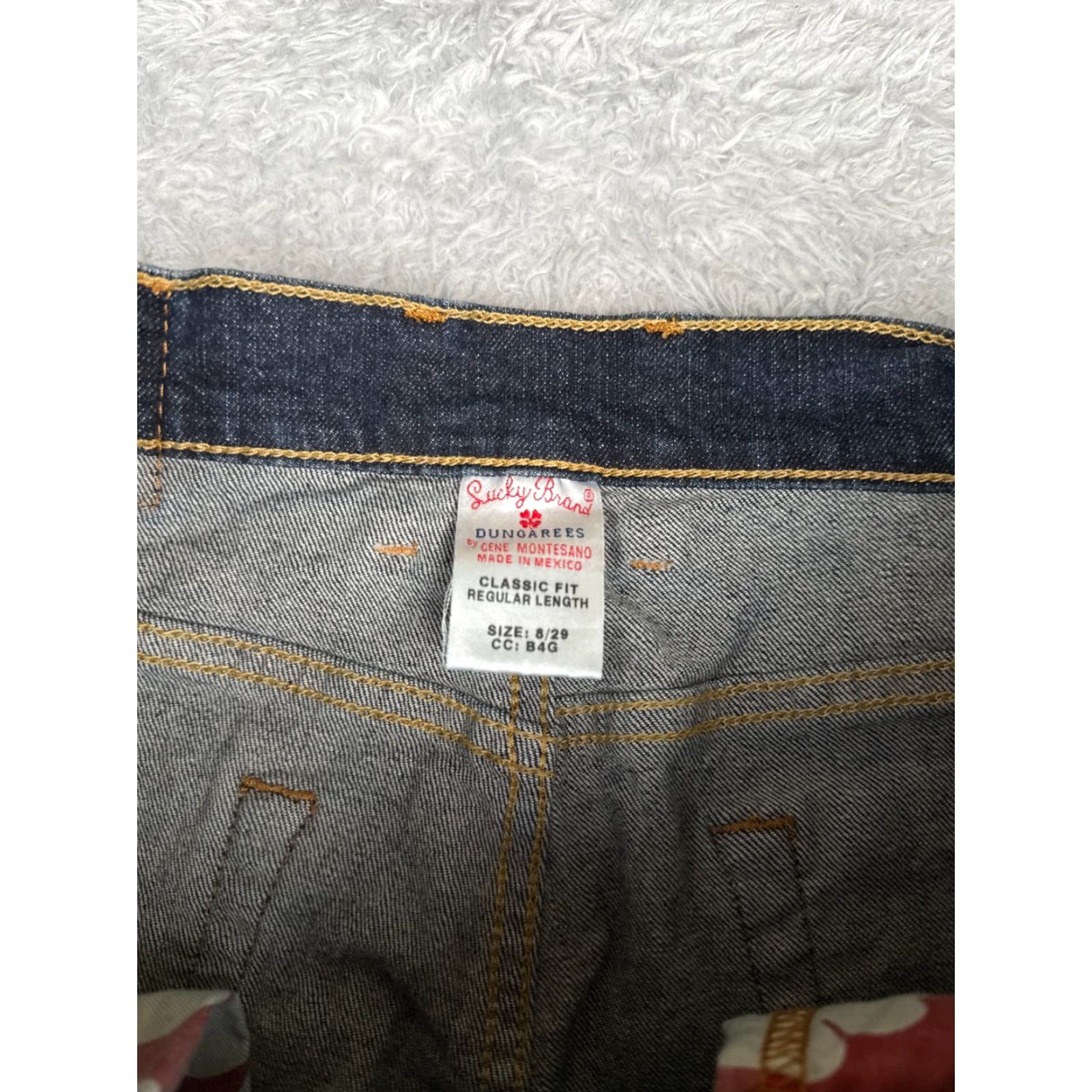 Lucky Brand VINTAGE Lucky Brand Jeans Women 8 Blue Denim Straight Cotton Blend 30x24 Jeans Women's 8 Blue Denim Straight 30x24 Size 30" / US 8 / IT 44 - 6 Thumbnail