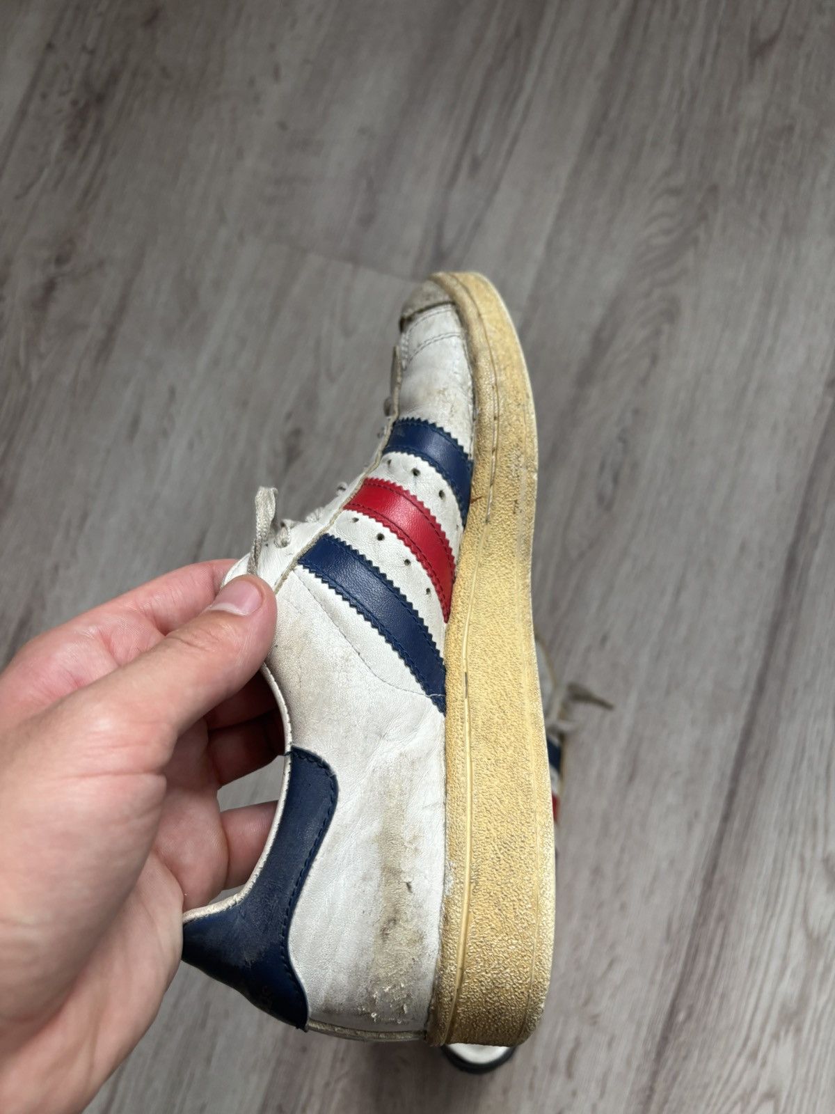 Adidas Vintage 1997 Adidas Wilhelm Bungert – Made in Japan JP 23.5 Size US 5 / IT 35 - 23 Thumbnail