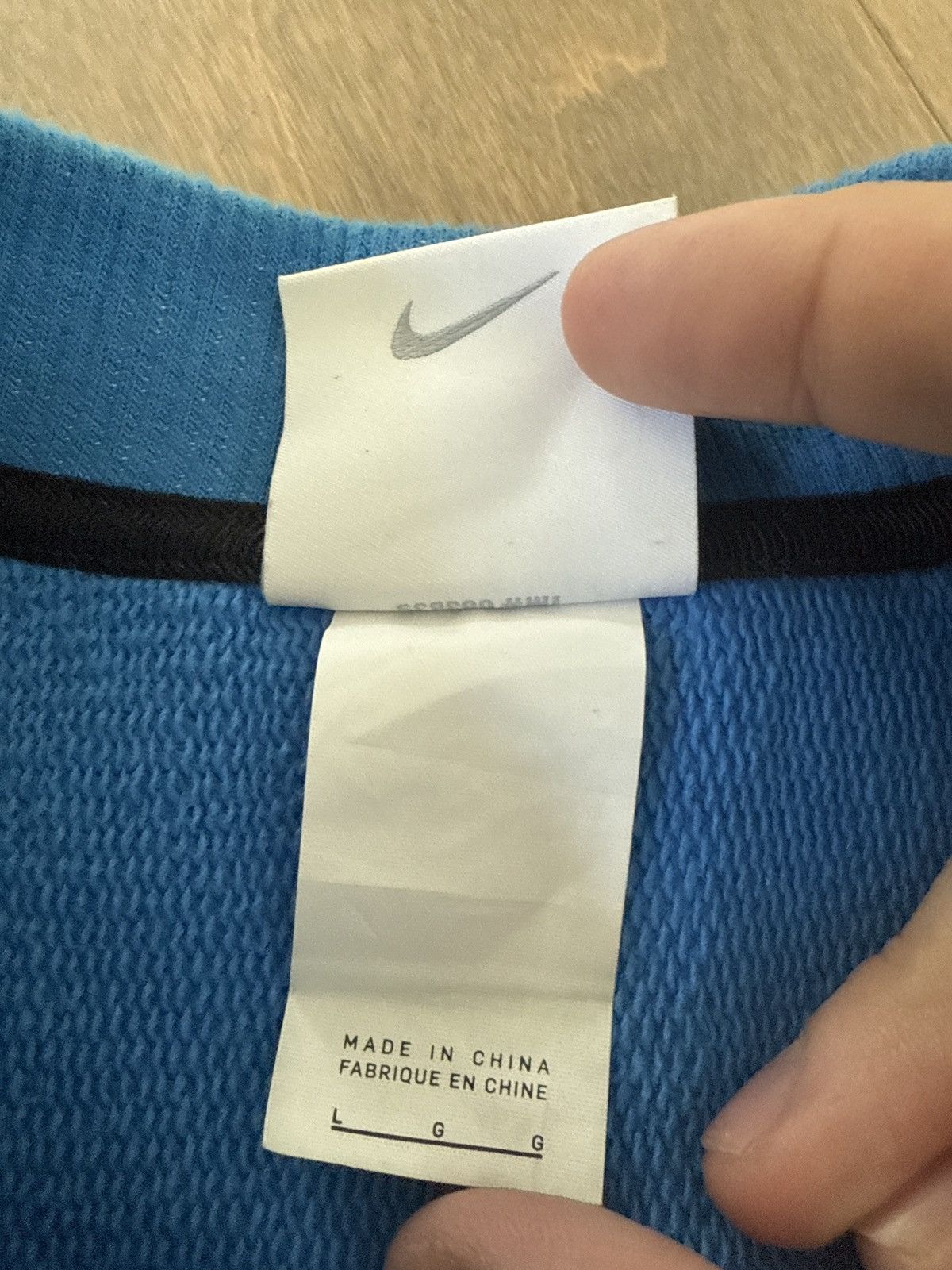 Cactus Plant Flea Market × Nike Nike x cactus plant flea market no finish line crewneck blue Size US L / EU 52-54 / 3 - 5 Thumbnail