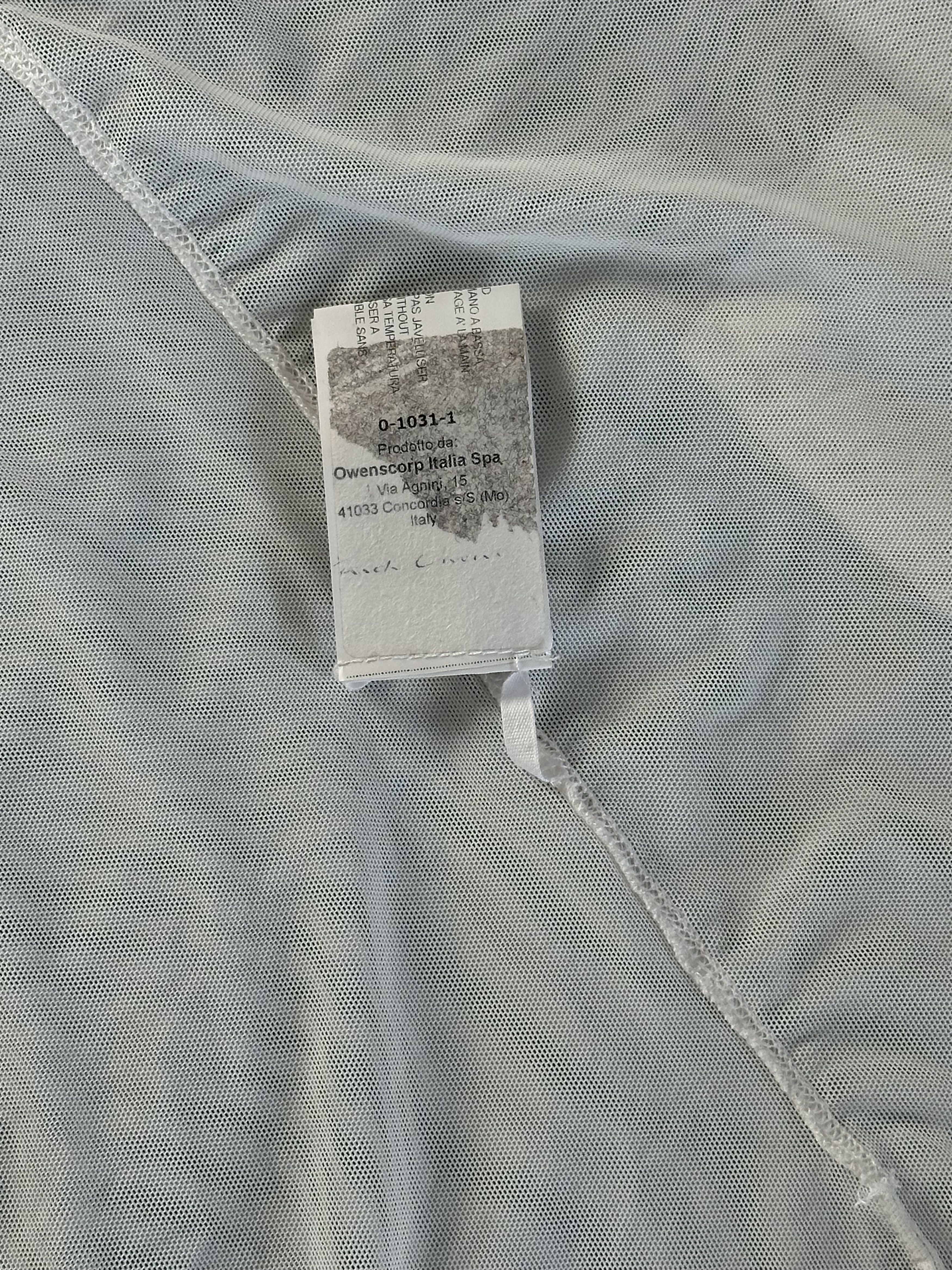 Rick Owens Rick Owens fw21 White Mesh Banana Top Size US S / EU 44-46 / 1 - 11 Thumbnail