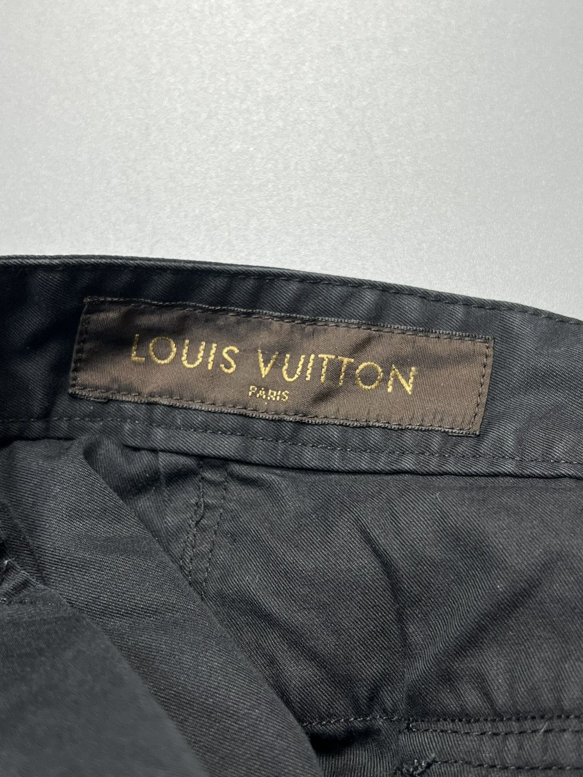 Louis Vuitton Louis Vuitton - Leather Trim Cargo - Pants Size US 30 / EU 46 - 12 Thumbnail