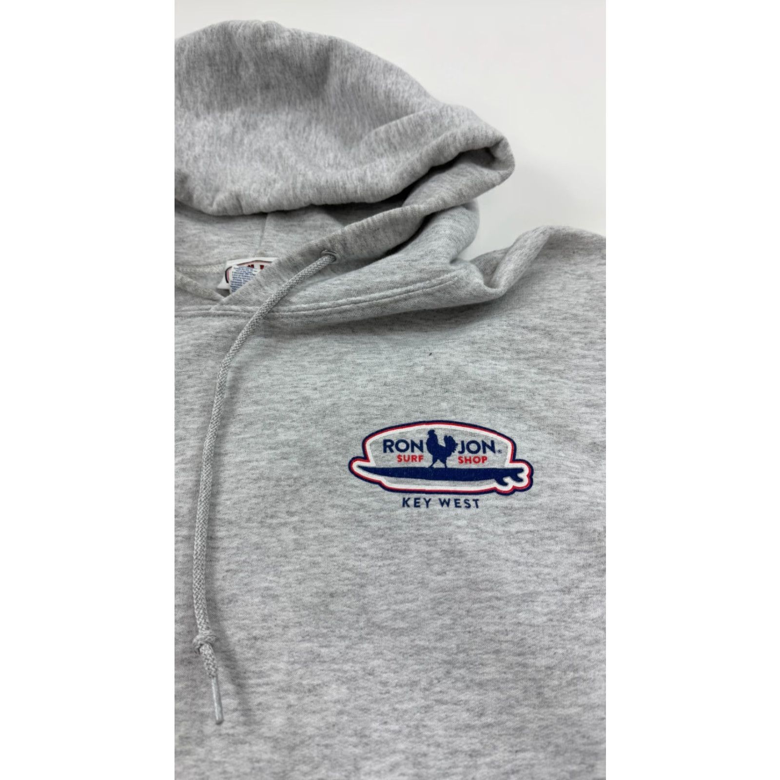Ron Jon Surf Shop Ron Jon Surf Shop Hoodie Mens Medium Gray Long Sleeve Pullover Outdoor Size US M / EU 48-50 / 2 - 3 Thumbnail