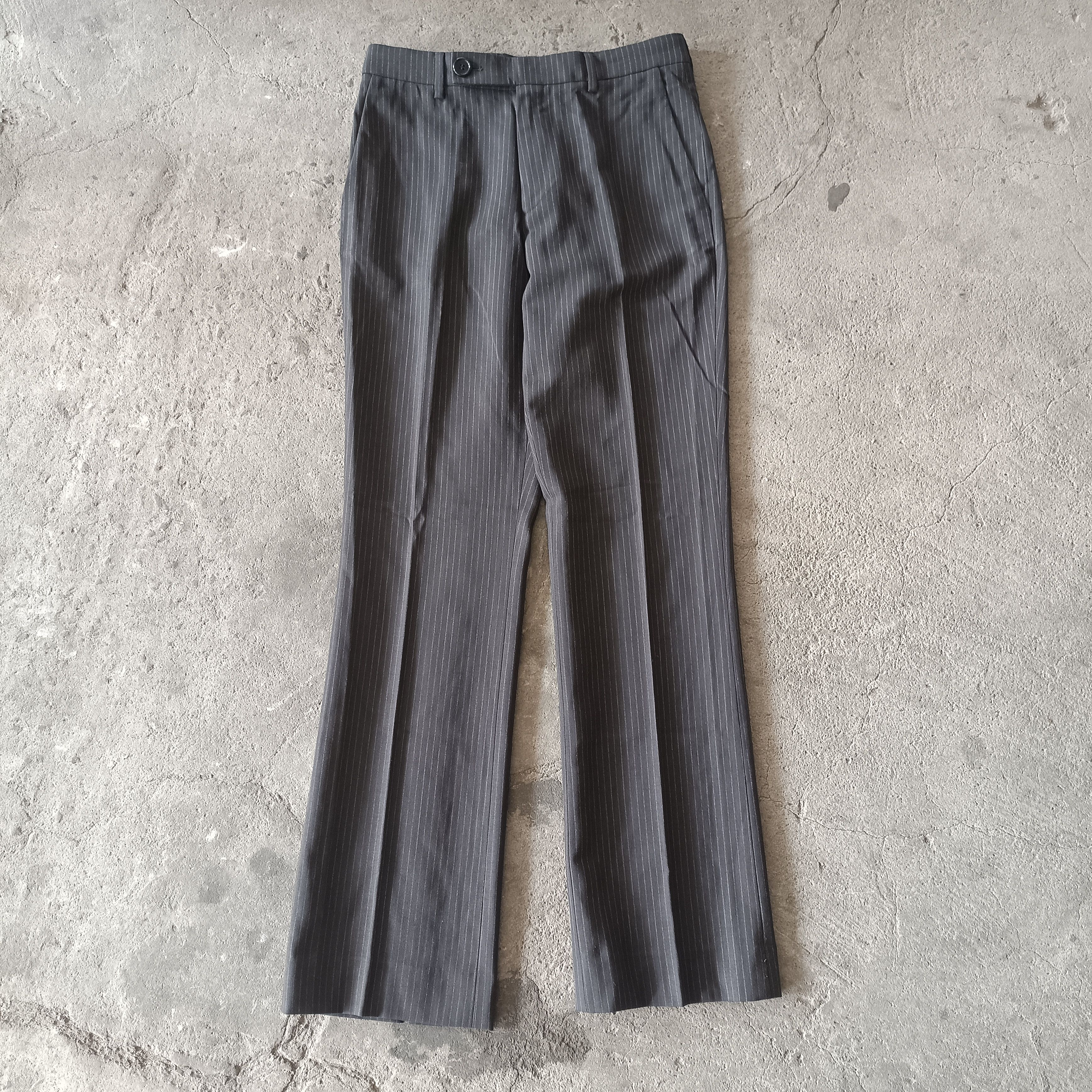 Celine Celine pinstriped wool trouser runaway Size US 28 / EU 44 - 4 Thumbnail