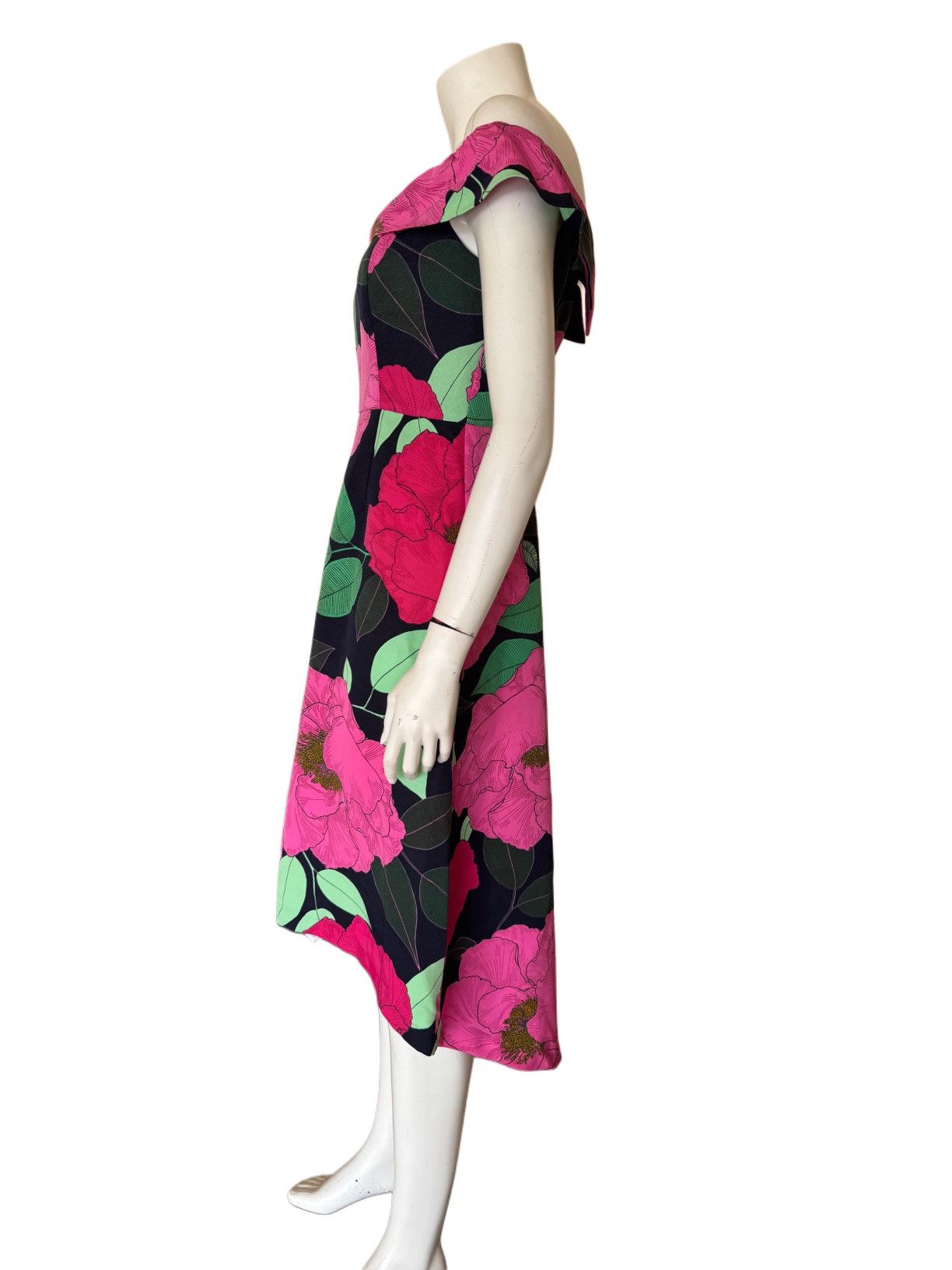 Other NY & Company off cold shoulder hi low train floral dress Size M / US 6-8 / IT 42-44 - 6 Thumbnail