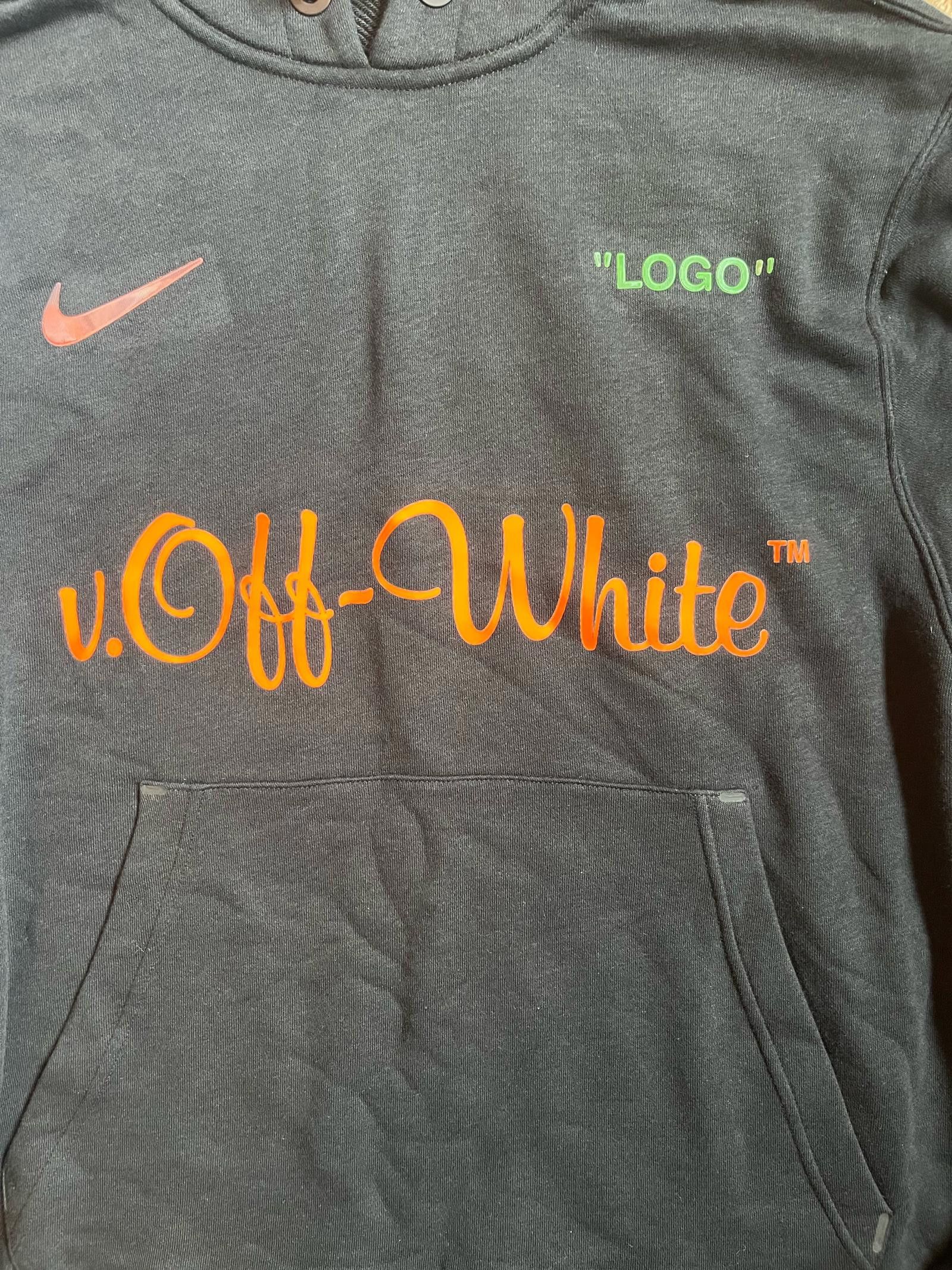 Nike Nikelab x Off-White Mercurial NRG Hoodie Black Size US M / EU 48-50 / 2 - 8 Thumbnail