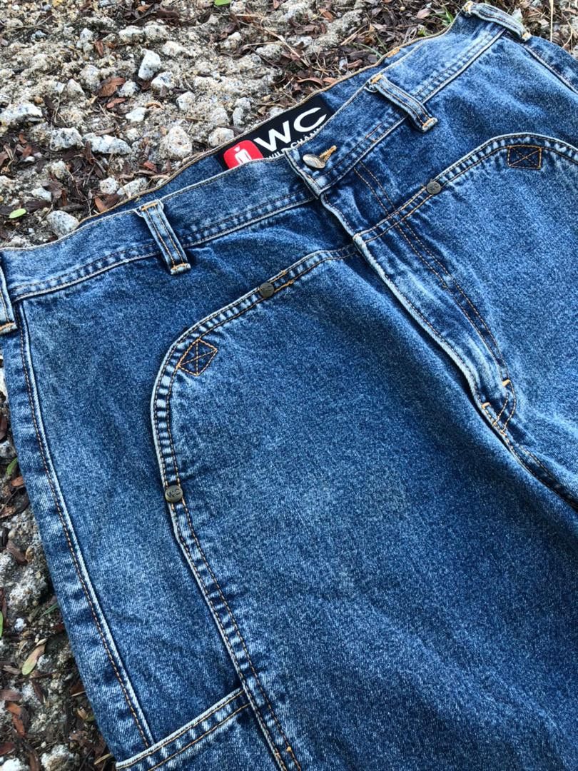 Vintage Baggy🔥 Vintage Wild Channel Carpenter Jeans Size US 33 - 5 Thumbnail