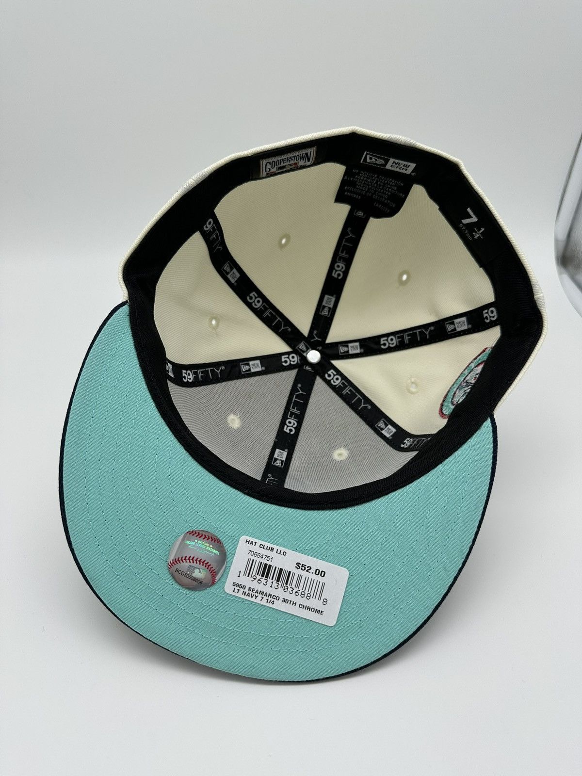 Hat Club Seattle Mariners Kraken 2.0 Hat Club 7 1/4 Size ONE SIZE - 4 Thumbnail