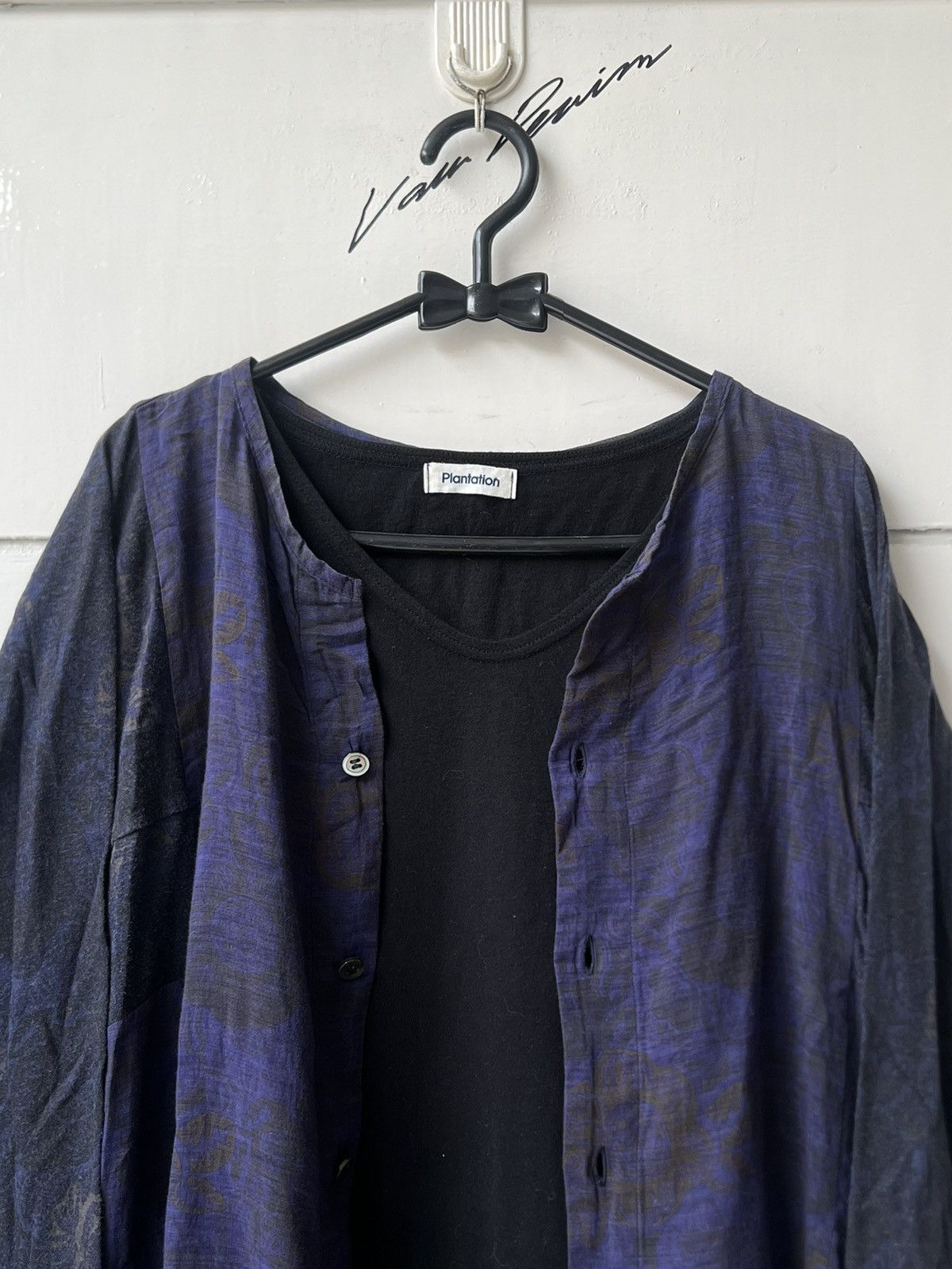 Issey Miyake PLANTATION Issey Miyake T-shirt Cardigan Size US M / EU 48-50 / 2 - 12 Thumbnail