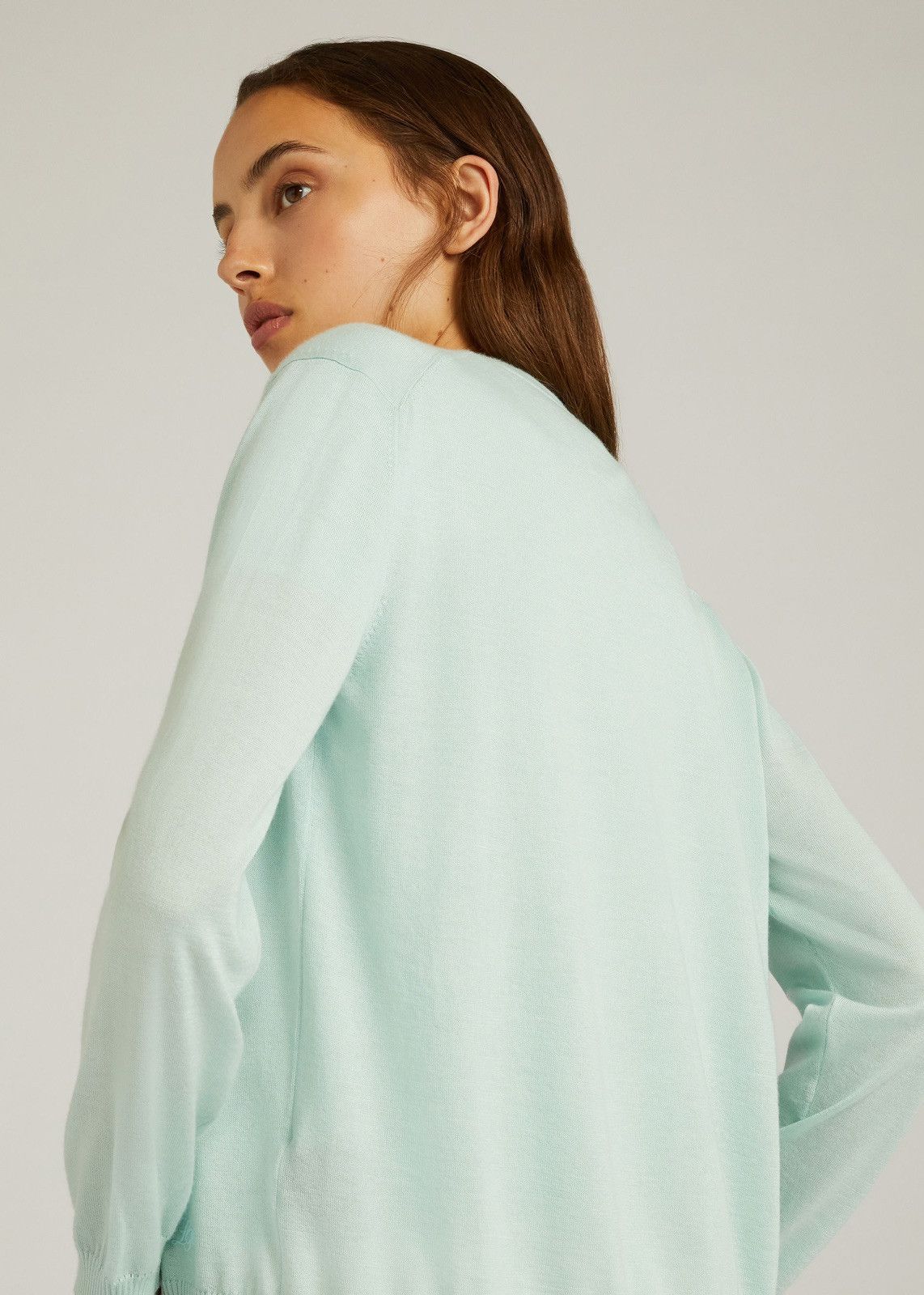 Loro Piana o1srvl11e0424 Sweater in Sky Blue Size XL / US 12-14 / IT 48-50 - 5 Thumbnail