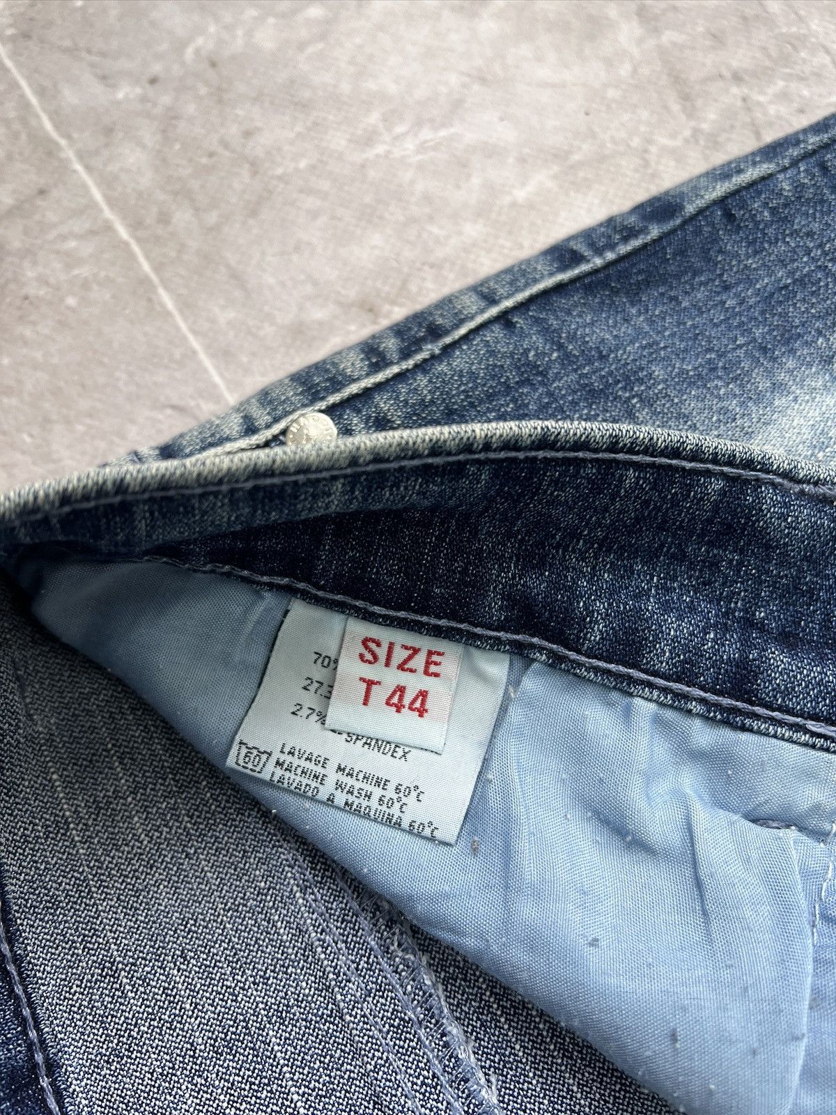 Junya Watanabe Wsshed baggy Junya watanabe style distressed jeans y2k Size US 34 / EU 50 - 7 Thumbnail