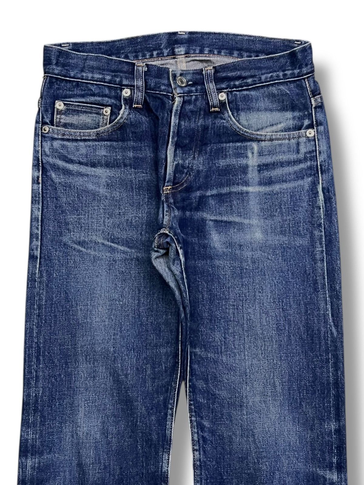 United Arrows Slim Fit Vintage Beauty & Youth United Arrows - Faded Wash Size US 29 - 4 Thumbnail