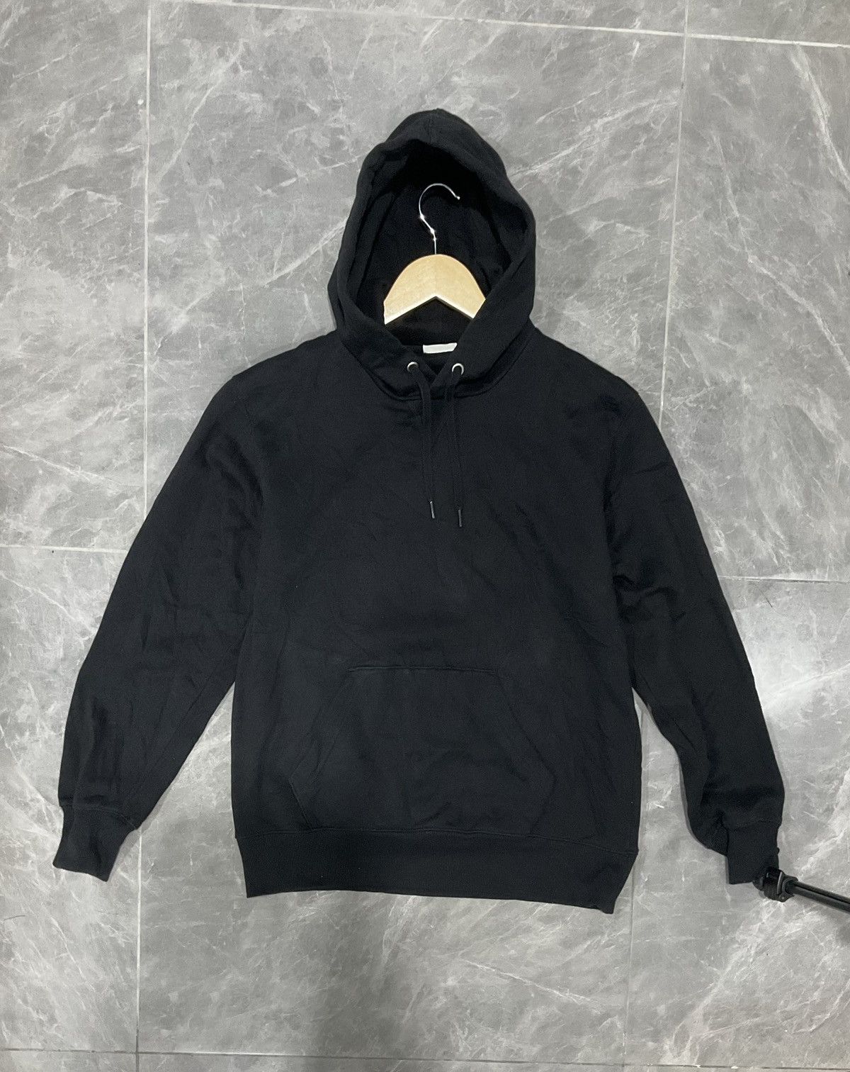 GU × Uniqlo Hoodie Plain Black Size US L / EU 52-54 / 3 - 1 Thumbnail