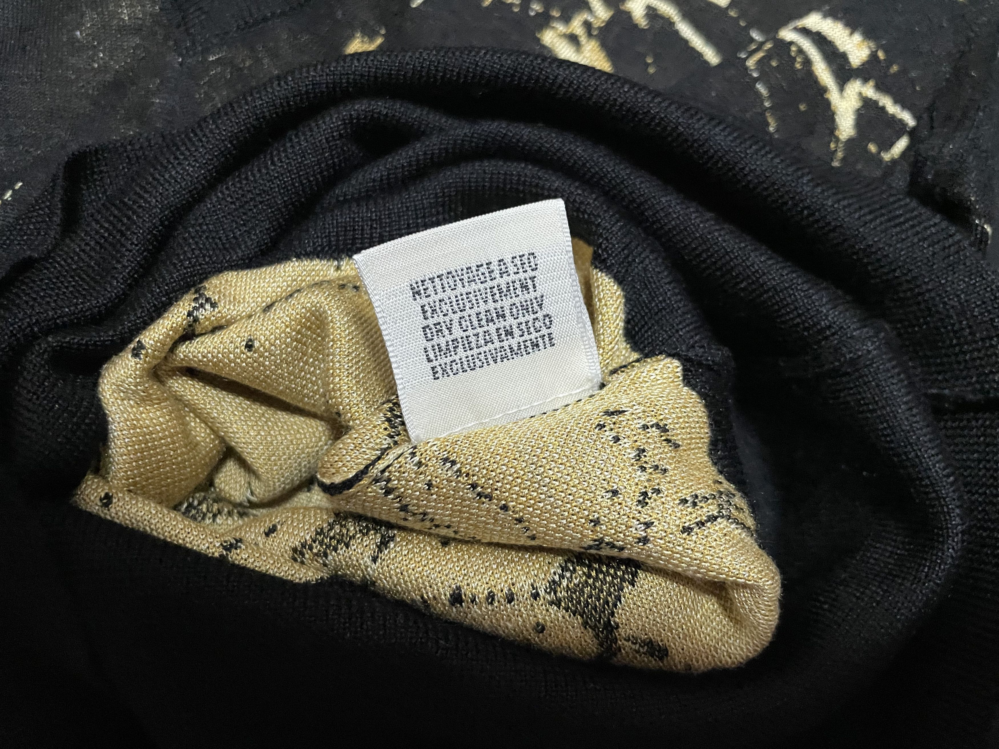 Hermes × Maison Margiela Hermes Gold Marble Longsleeve Shirt Size XS / US 0-2 / IT 36-38 - 6 Thumbnail