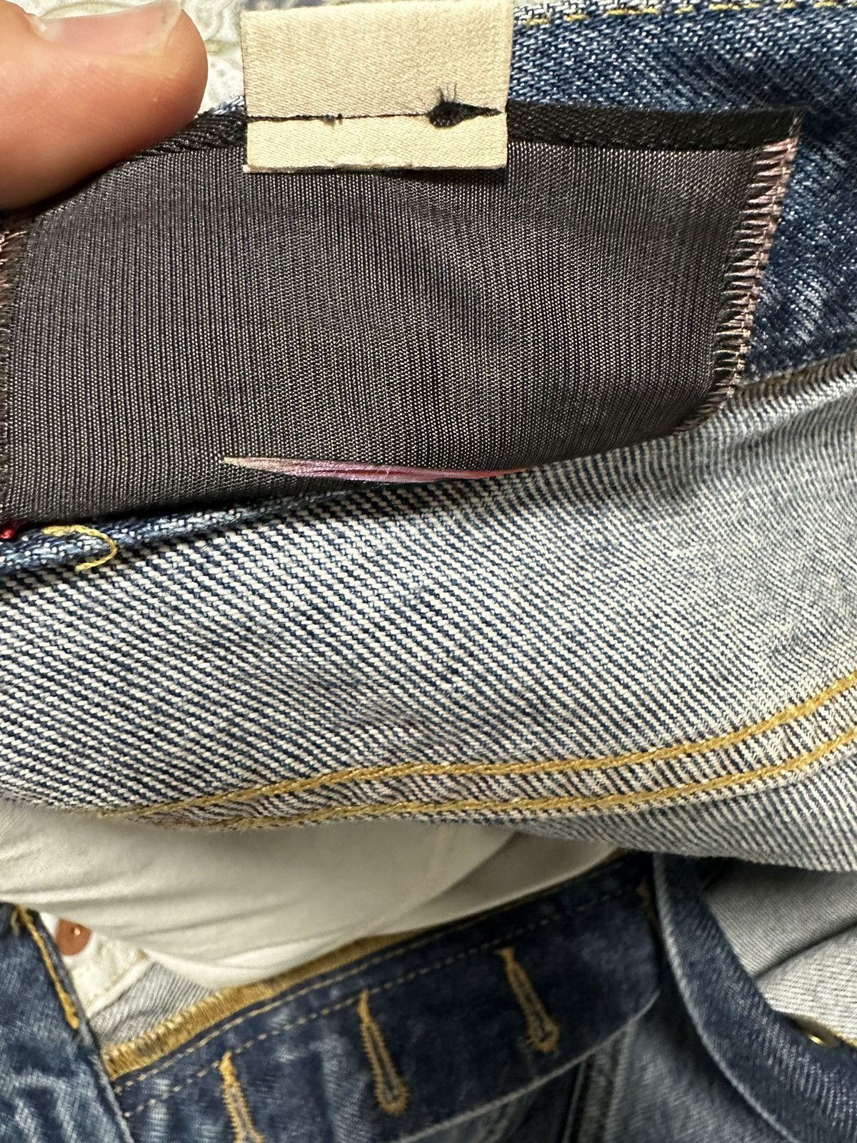 Gucci Gucci denim Size 26" / US 2 / IT 38 - 11 Thumbnail