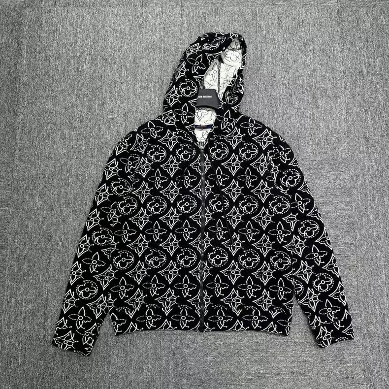 Louis Vuitton Louis Vuitton Old Flower Hooded Jacket Nextarrow-2505 Size US M / EU 48-50 / 2 - 1 Thumbnail