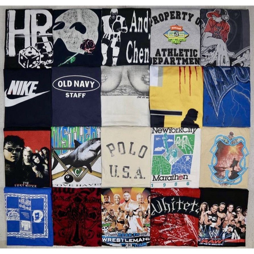 Vintage Vintage Y2K Graphic T-Shirt Lot (20) TV Promo MMA Affliction Size US XXL / EU 58 / 5 - 1 Thumbnail