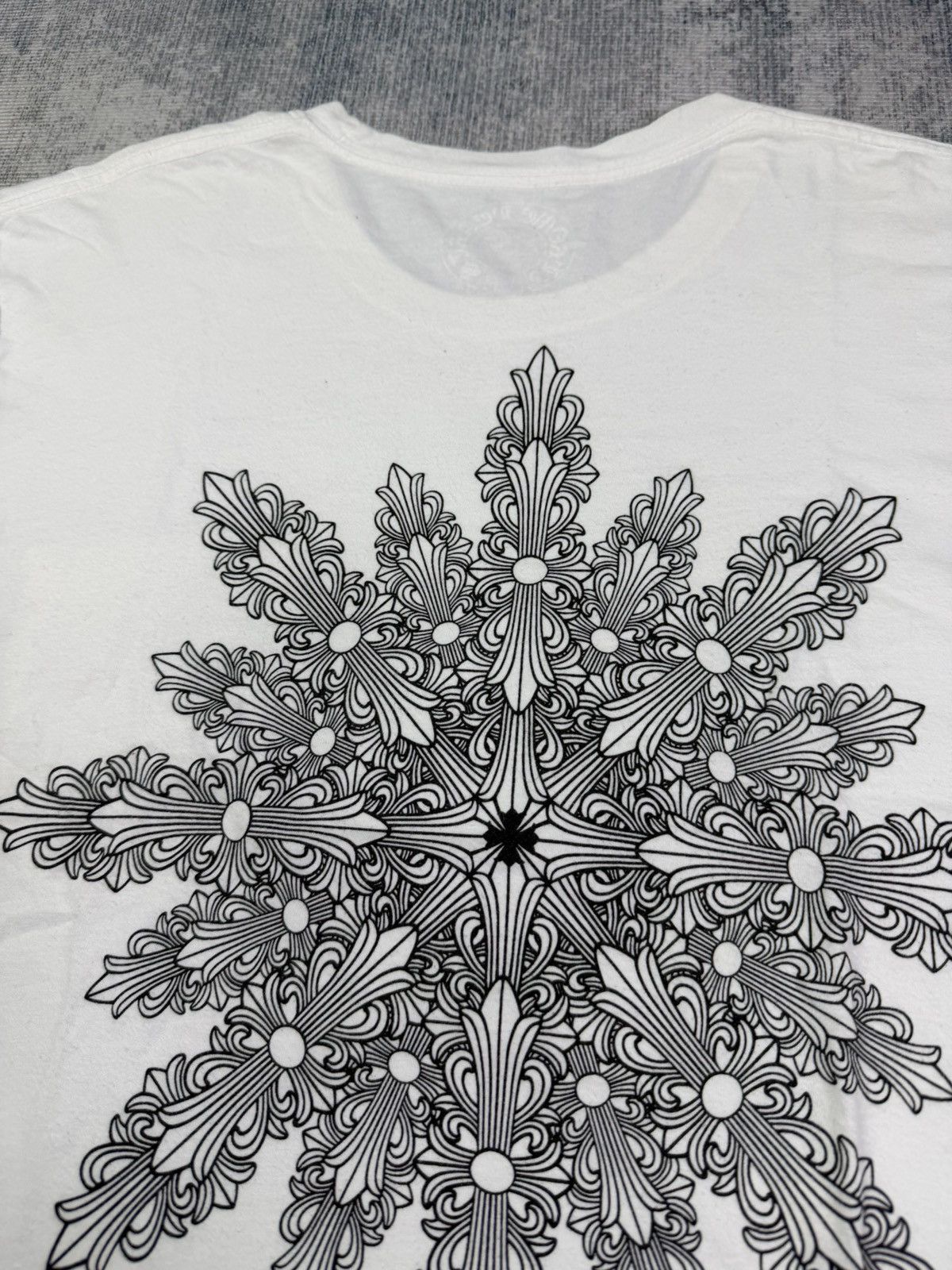 Chrome Hearts Snowflake Floral Tee Size US L / EU 52-54 / 3 - 6 Thumbnail