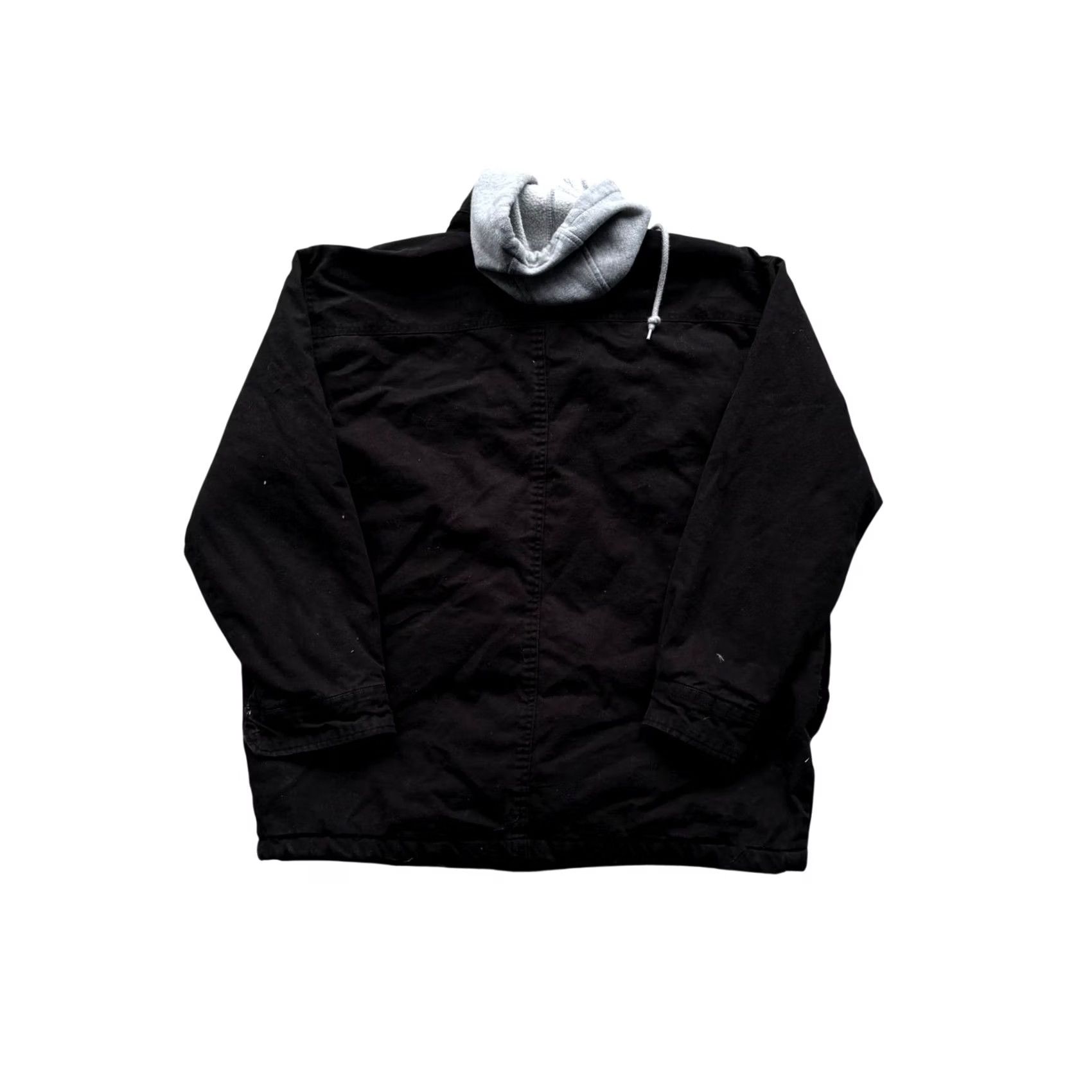 Dickies Dickies Mens XL Black Canvas Work Jacket Quilted Lined Chore Coat Spin: Satin? (Note: Original contains Adidas product line conflicting; excluded) Size US XL / EU 56 / 4 - 2 Thumbnail