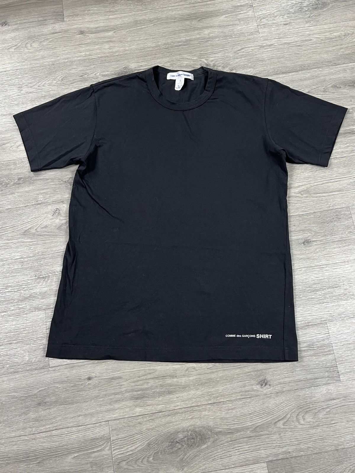 Comme des Garcons Comme des Garçons SHIRT Minimalist Logo T-Shirt Black L Size US XL / EU 56 / 4 - 1 Thumbnail