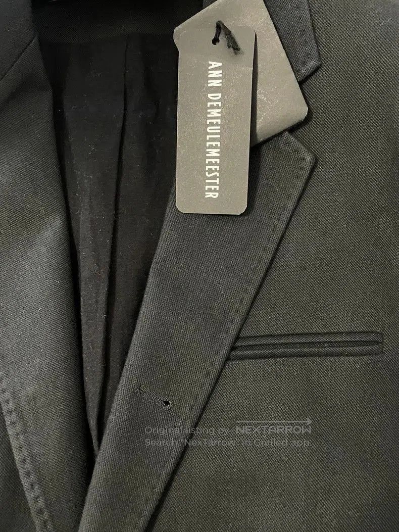 Ann Demeulemeester Ann Demeulemeester Runway Black Blazer. Size US XXS / EU 40 - 3 Thumbnail