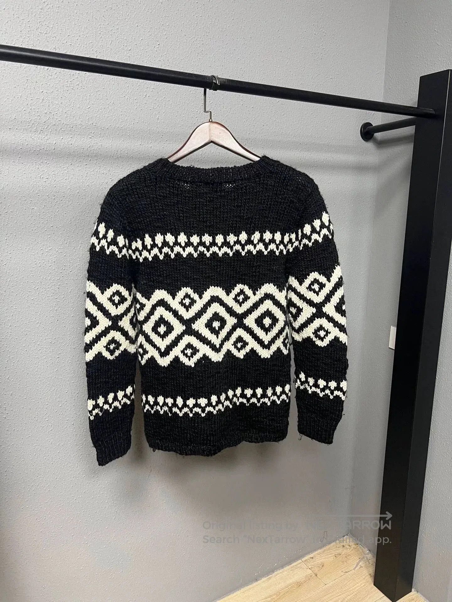 Moncler moncler knit sweater with geometric design. Size US L / EU 52-54 / 3 - 2 Thumbnail