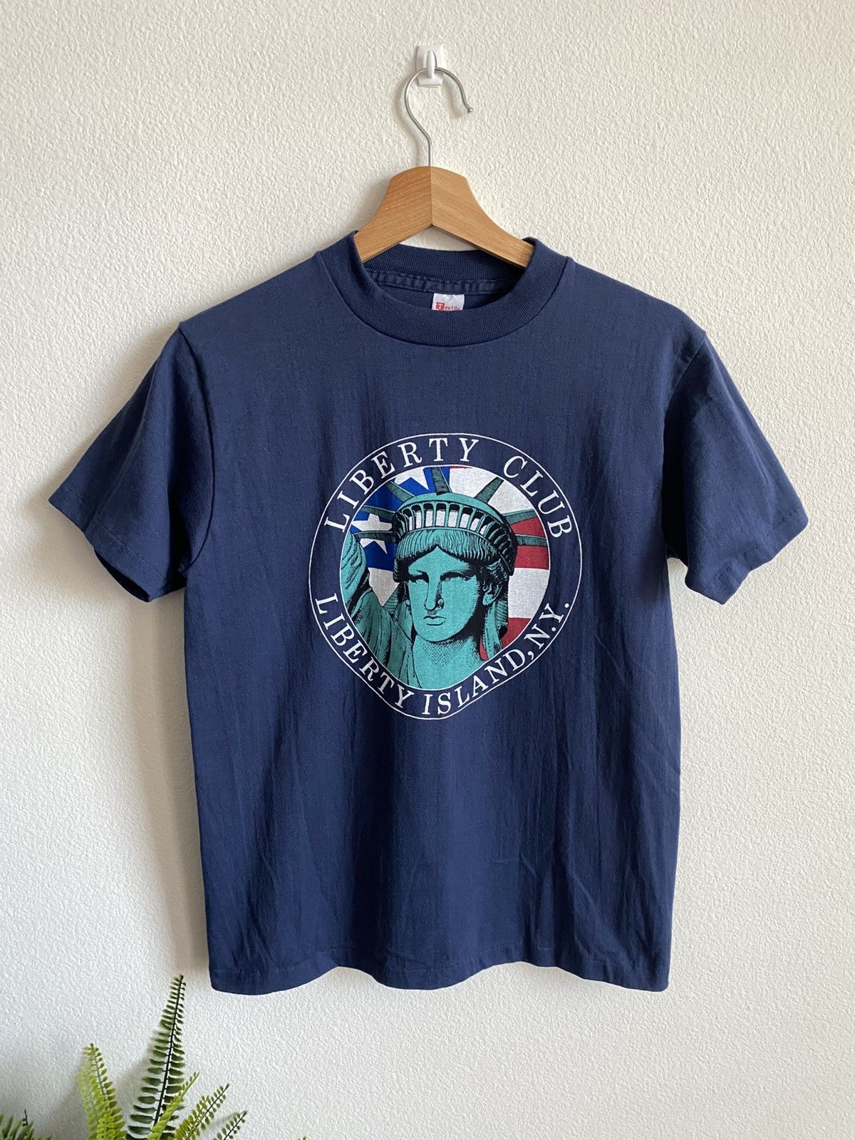 Vintage 90s Statue of Liberty Club NYC Tee
