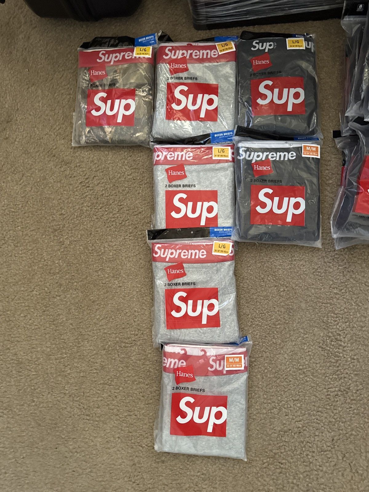 Supreme Supreme 2 pair underwear Size ONE SIZE - 1 Preview