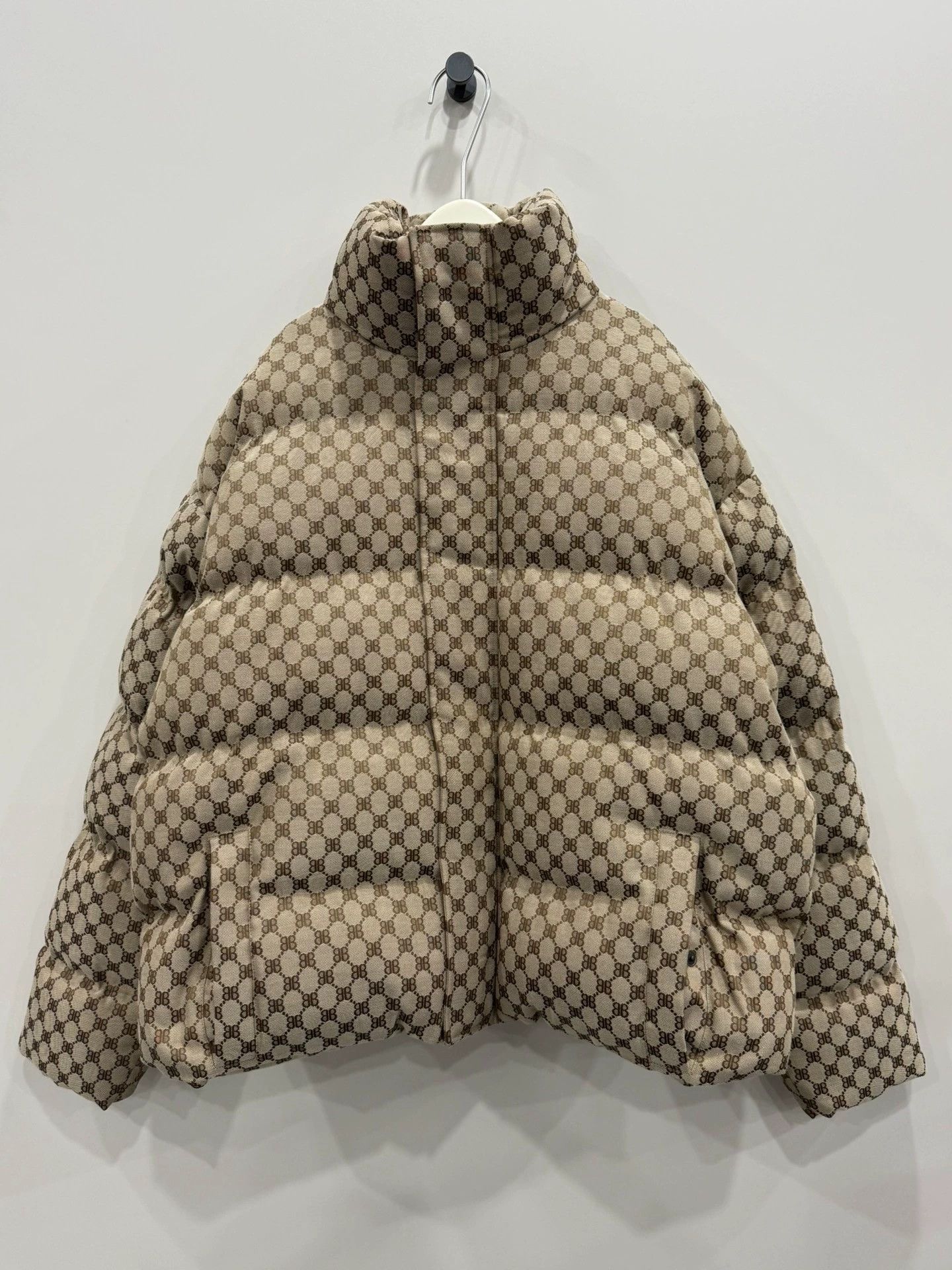 Balenciaga Balenciaga Gucci Monogram Down Jacket - dmc Size US L / EU 52-54 / 3 - 1 Thumbnail