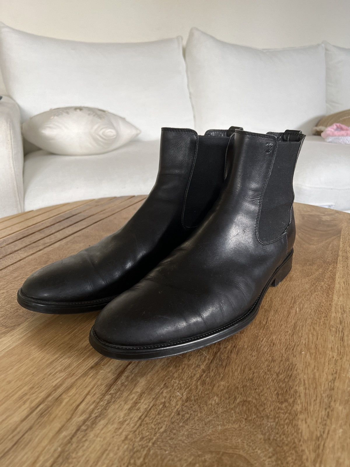 image of Tods Tod’S Chelsea Boots in Black, Men's (Size 9.5)
