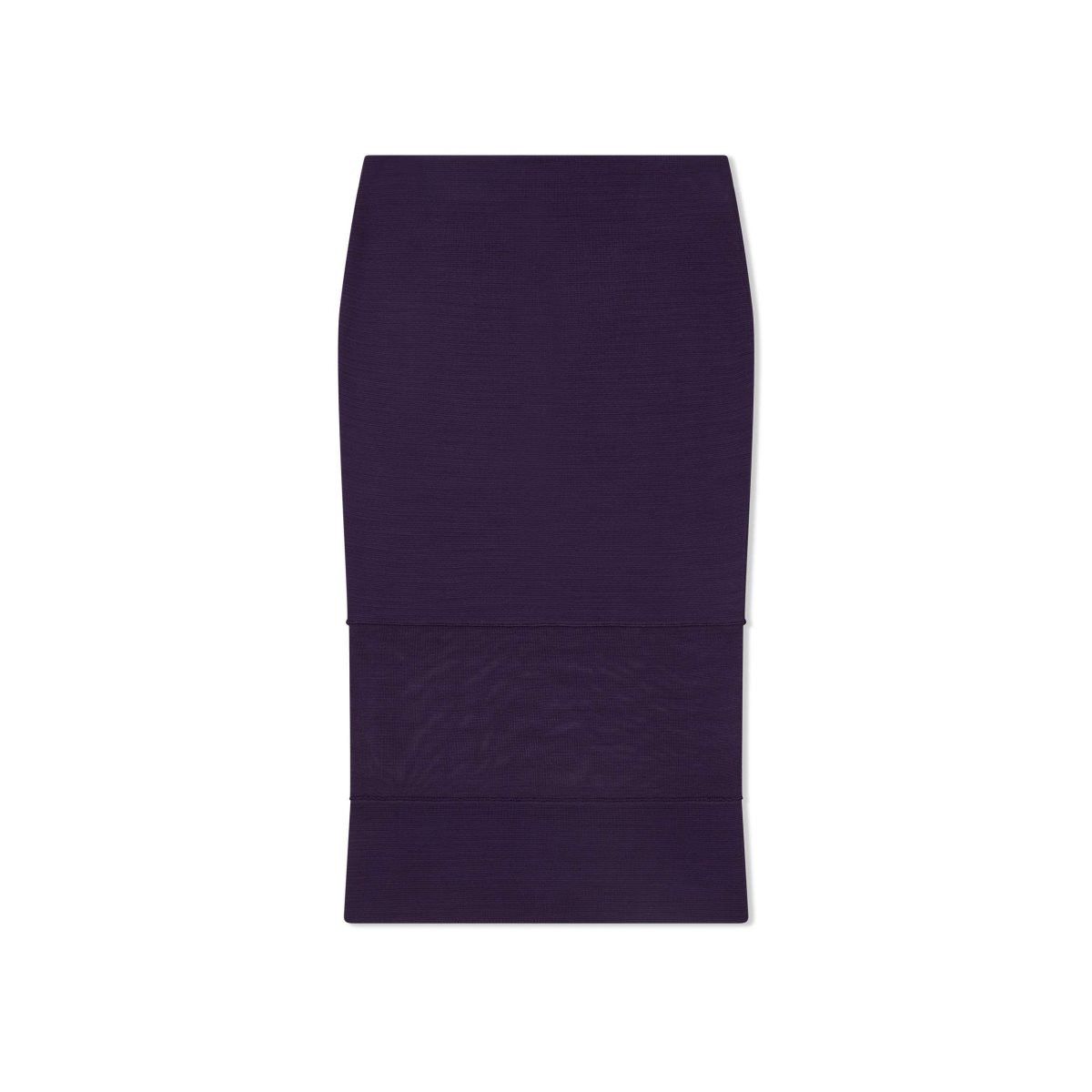 Tom Ford o1w1db10225 GCK132 Midi Skirt in Dark Purple Size 25" / US 0 / IT 36 - 1 Preview