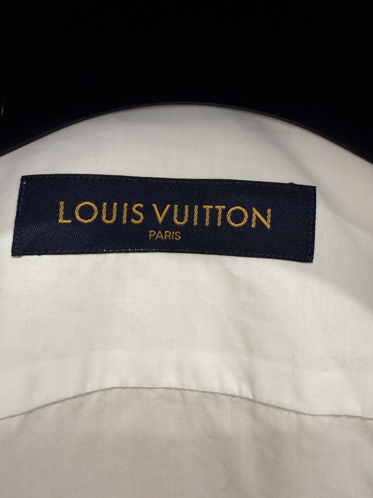 Louis Vuitton Louis Vuitton monogram DNA collar white shirt XL Size US XL / EU 56 / 4 - 7 Thumbnail