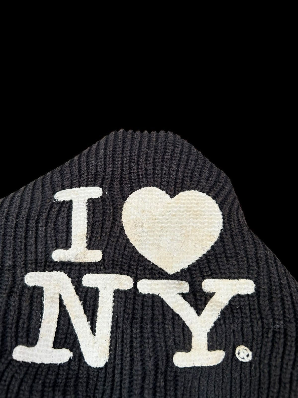 Japanese Brand × Kapital × Vintage Vintage Sunfaded I Love New York Rare big Beanie Hats ☠️☠️ Size ONE SIZE - 5 Thumbnail