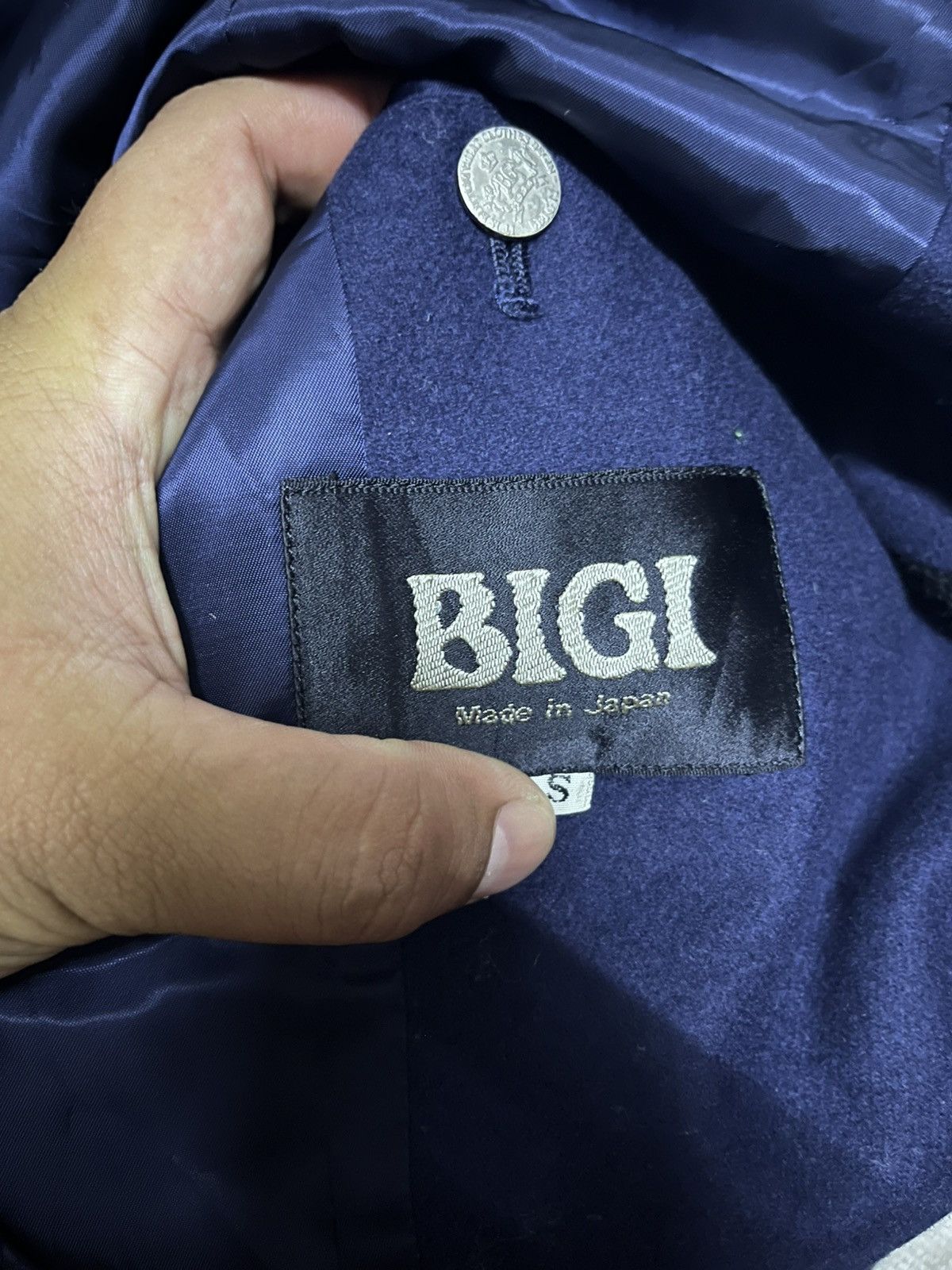 Designer Bigi Japan Wool jacket Blazer Size US S / EU 44-46 / 1 - 5 Thumbnail