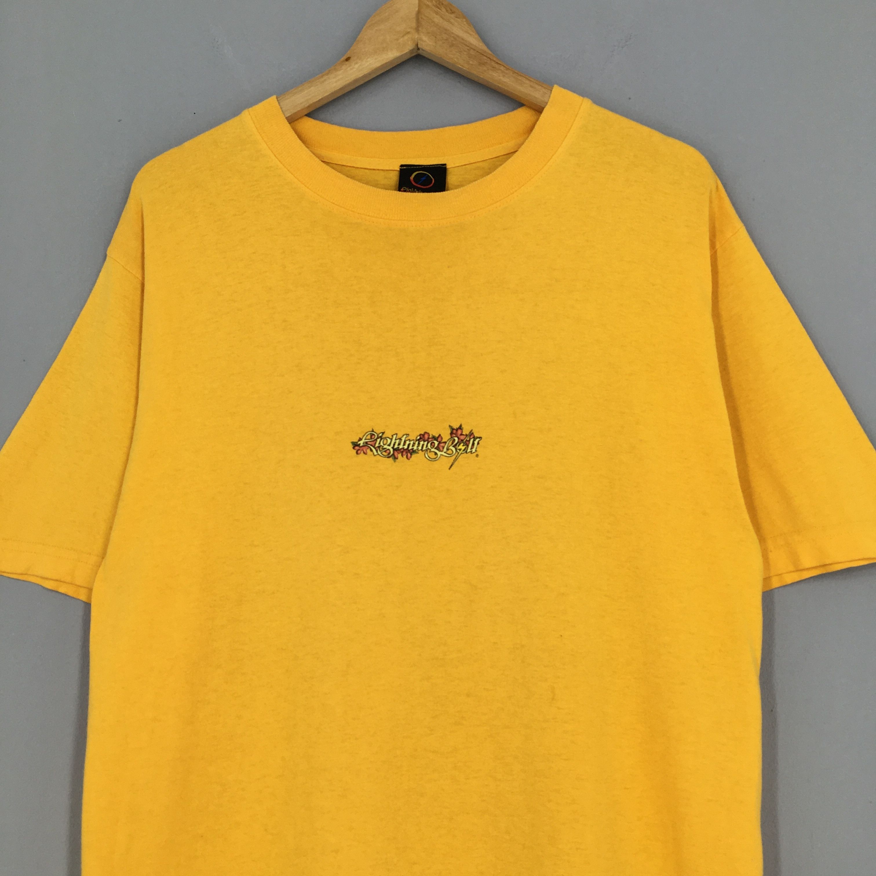 Lightning Bolt Vintage 90's Lightning Bolt Ocean Wave Surfing T shirt Size US L / EU 52-54 / 3 - 4 Thumbnail