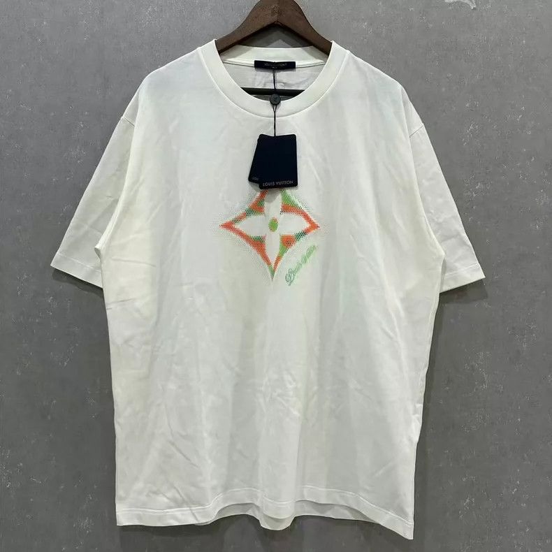 Louis Vuitton louis vuitton white short sleeve shirt-dmc Size US L / EU 52-54 / 3 - 1 Thumbnail