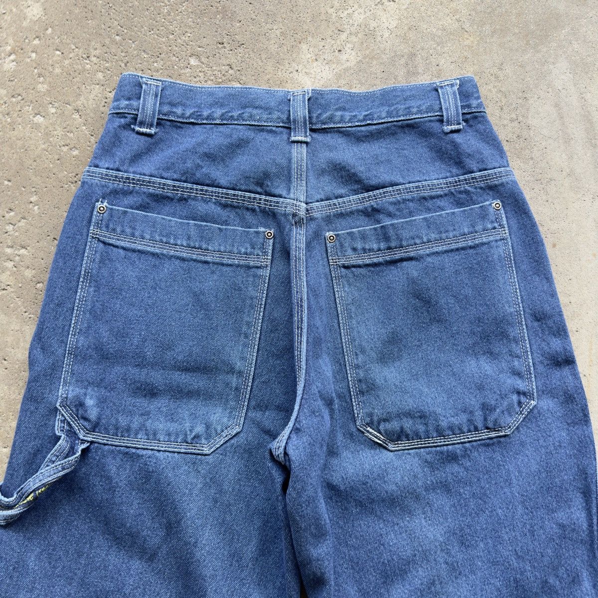 Vintage Y2K Baggy Denim Skater Jean Shorts Jorts Jnco Style Size US 31 - 5 Thumbnail