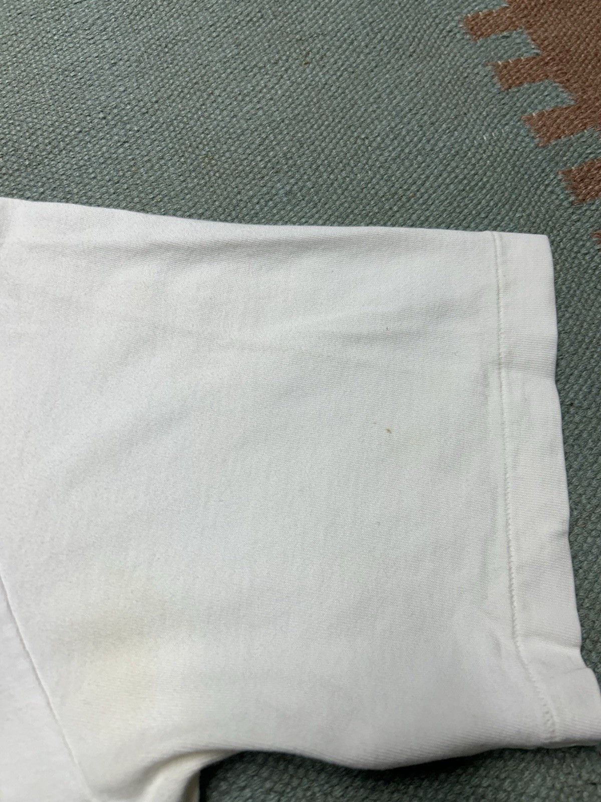 Vintage blank white t shirt Stafford soft cotton single stitch XL T Size US XL / EU 56 / 4 - 7 Thumbnail