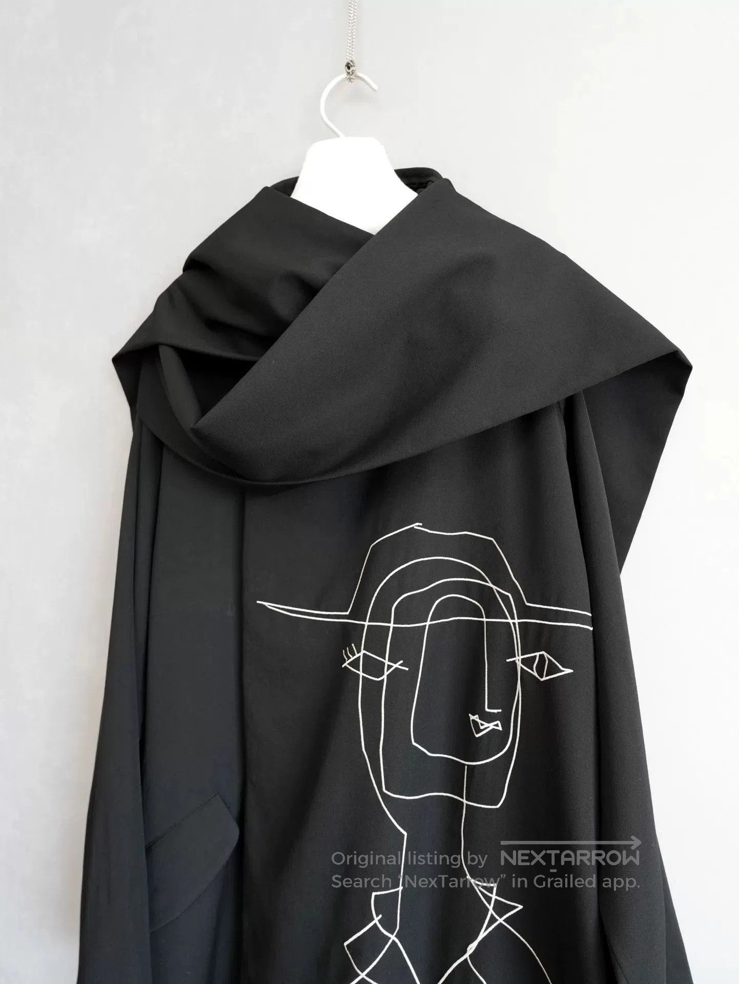 Yohji Yamamoto yohji yamamoto embroidered coat size 3. Size M / US 6-8 / IT 42-44 - 3 Thumbnail