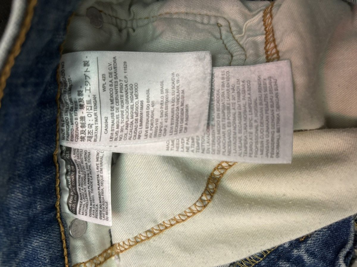 Levi's Levis Blue Skinny Jeans Size US 32 / EU 48 - 7 Thumbnail