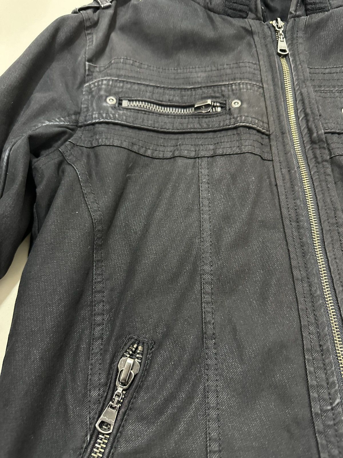 If Six Was Nine In The Attic Punk Culture Jacket Design Bondage Multi Pocket Size US L / EU 52-54 / 3 - 4 Thumbnail