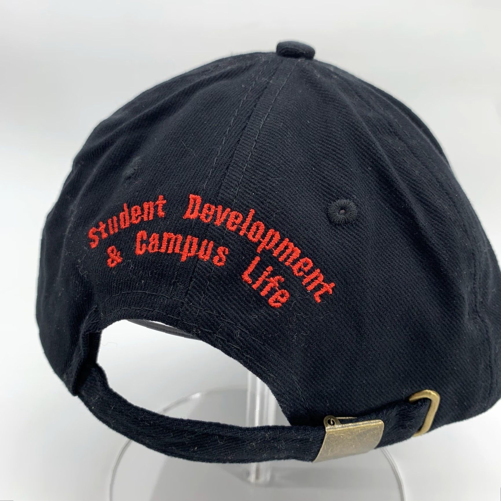 Port & Company Montclair State University Hat Mens One Size Black Campus Life Strap Back Size ONE SIZE - 3 Thumbnail