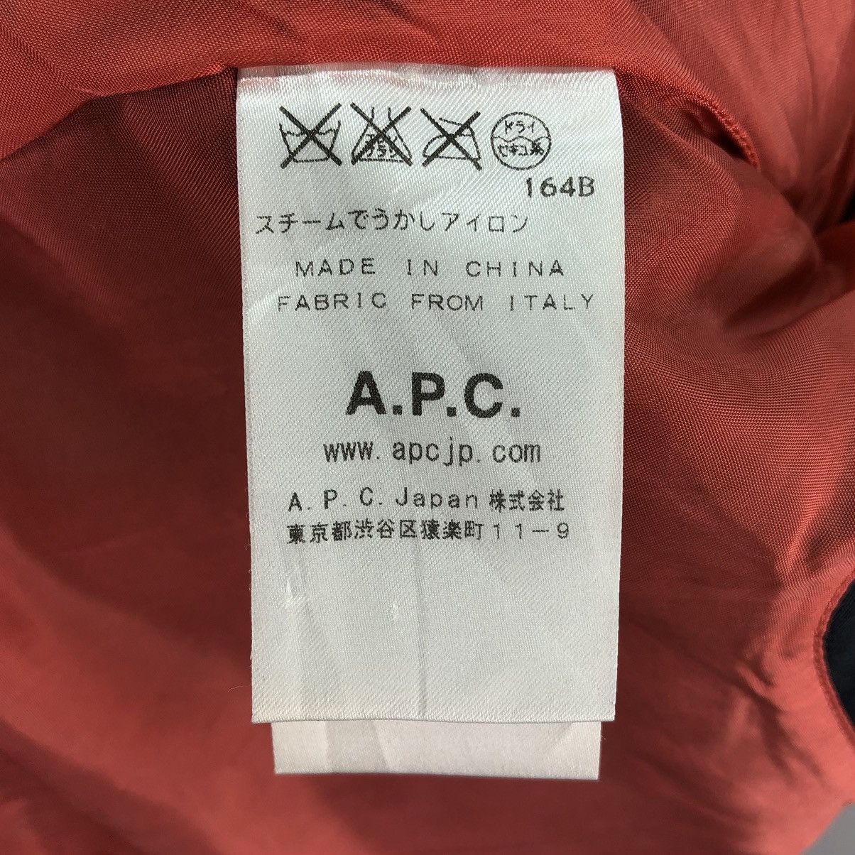 A.P.C. Vintage A.P.C Rue Madame Paris Bomber Jacket Blue Faded Size US S / EU 44-46 / 1 - 17 Thumbnail