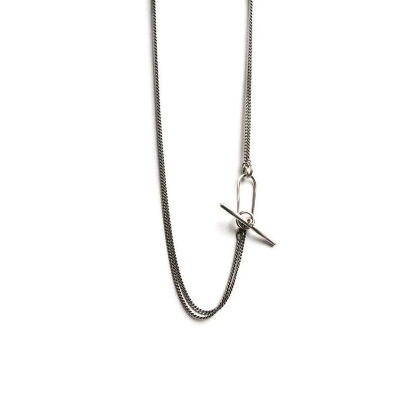Werkstatt Munchen Werkstatt Munchen M3015 Stack Chain Spring Clasp Necklace Size ONE SIZE - 8 Thumbnail