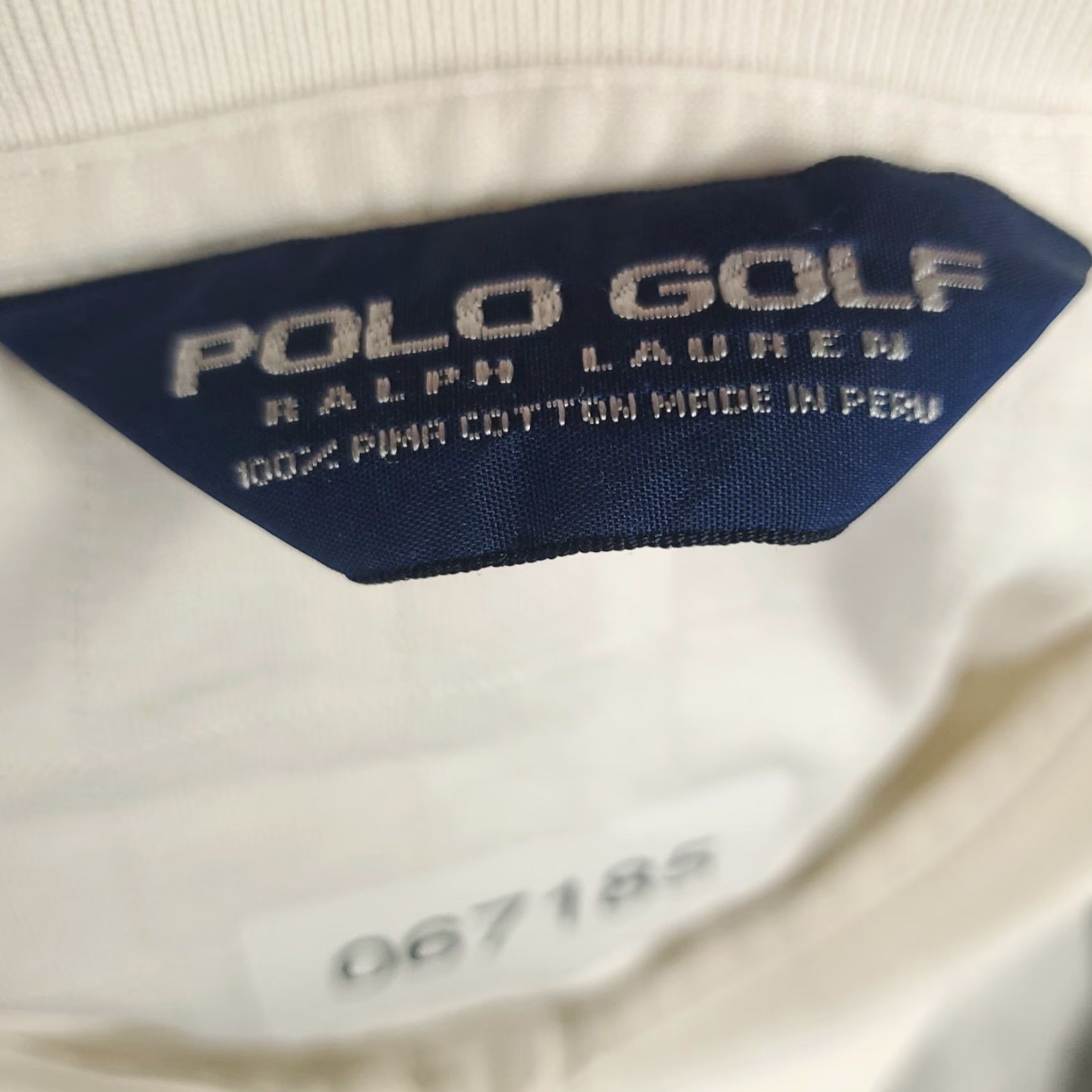 Ralph Lauren Ralph Lauren Polo Shirt Mens XL Ivory Check Polo Shirt Casual Short Sleeve Polo Men XL Ivory Check Polo Shirt Size US XL / EU 56 / 4 - 8 Thumbnail