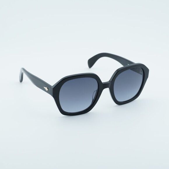 Rag & Bone Rag & Bone RNB1063/S 0807 9O Sunglasses Black Square Frame Size ONE SIZE - 8 Thumbnail