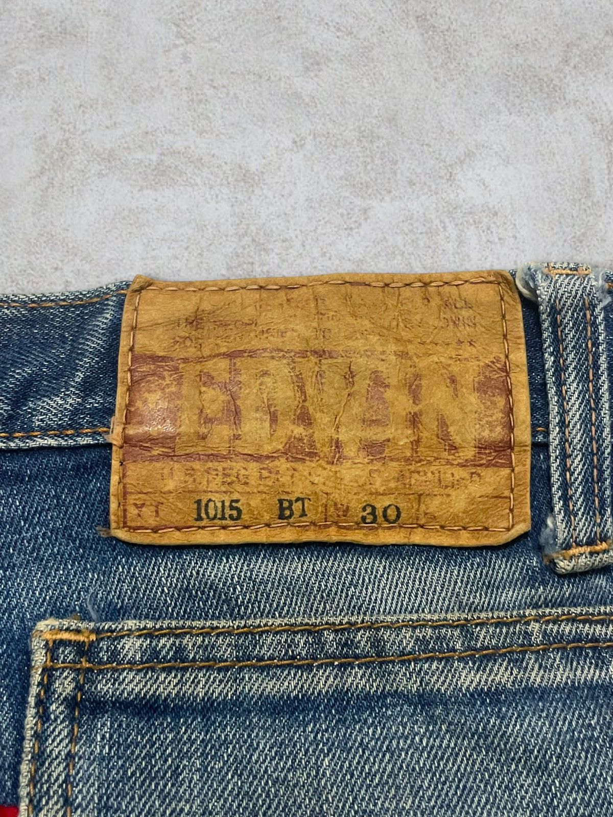 Edwin Rare Vintage 70s Edwin Talon Zip Bottom Bell Flare Bush Jean Size 30" / US 8 / IT 44 - 12 Thumbnail