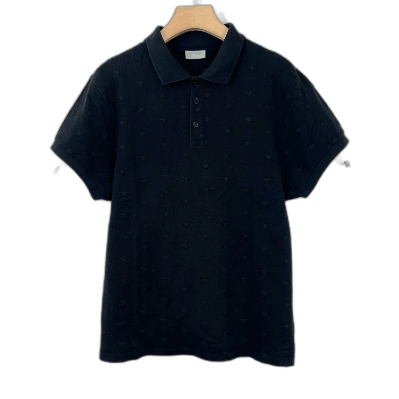 Dior Dior Embroidered Short Sleeve Polo Shirt Size US XL / EU 56 / 4 - 1 Thumbnail