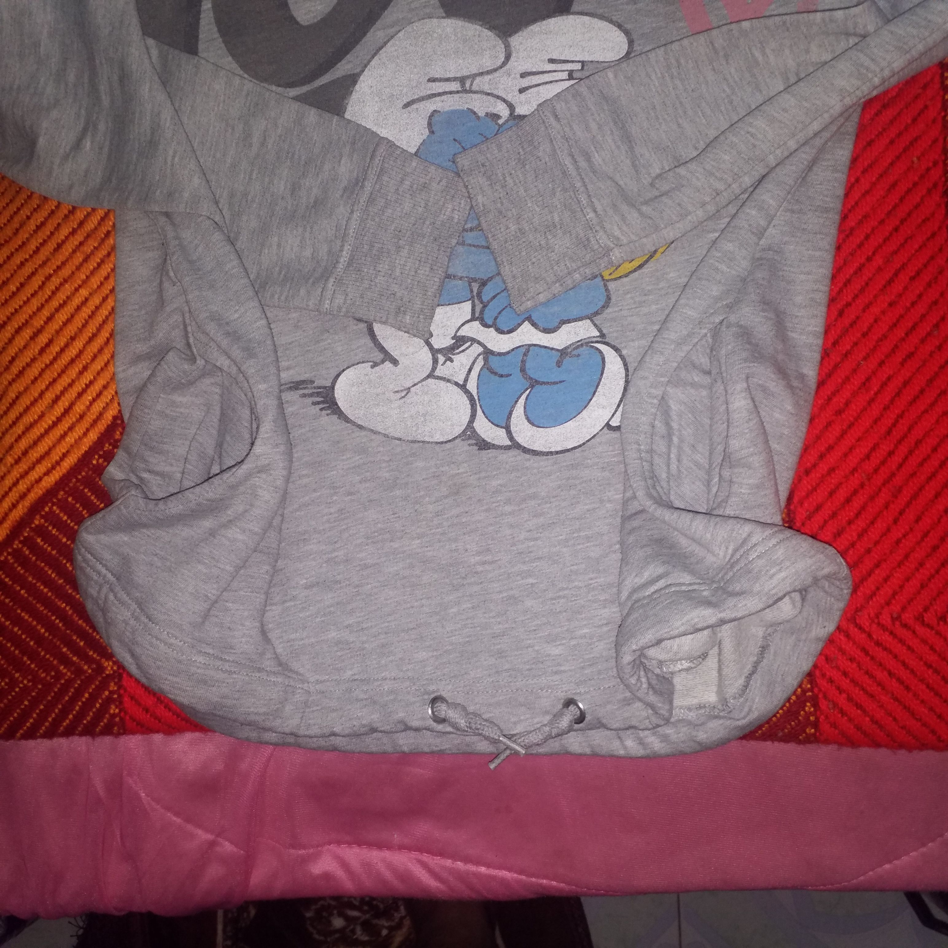 Cartoon Network × Vintage SMURF IN LOVING CARE UR PARTNER 😘😘😘 Size L / US 10 / IT 46 - 5 Thumbnail